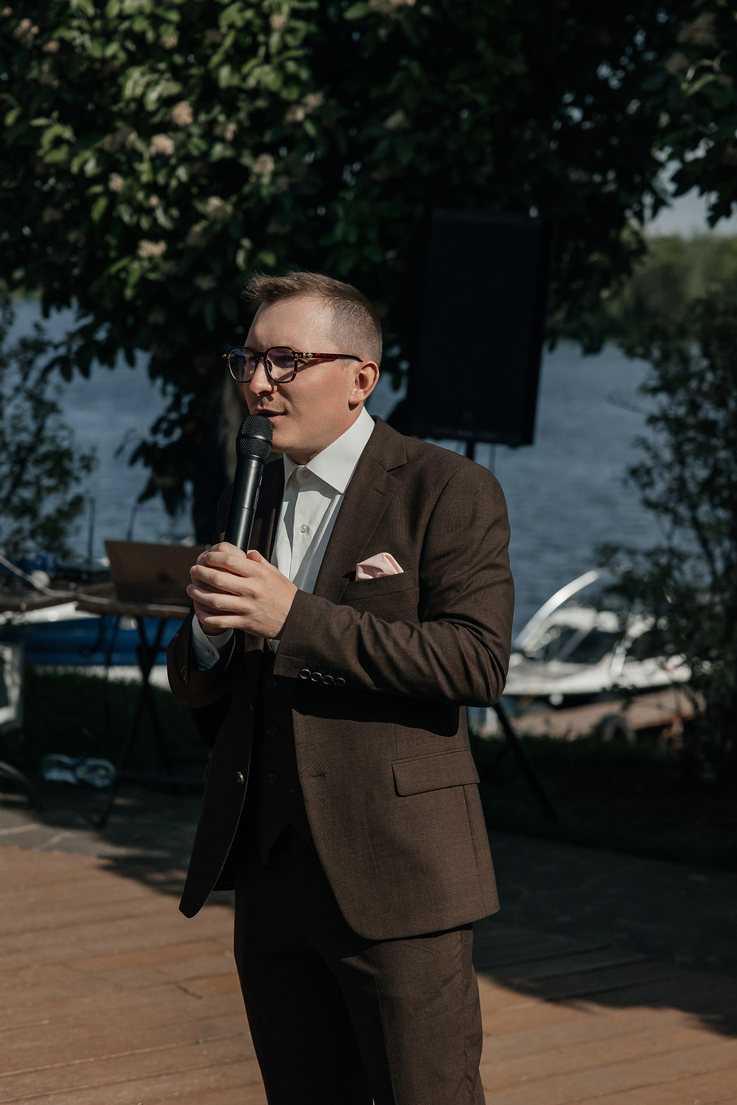 Выездная церемония в Капитан Клуб Жуковский. Свадебный фотограф в Москве Дарья Олендарёва