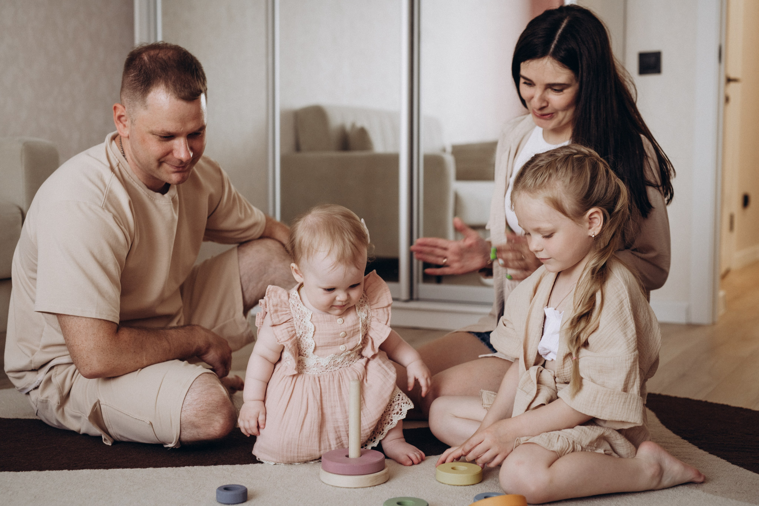 Агата 1 годик. Фотограф новорождённых и семейный фотограф в Иваново Любовь Капранова