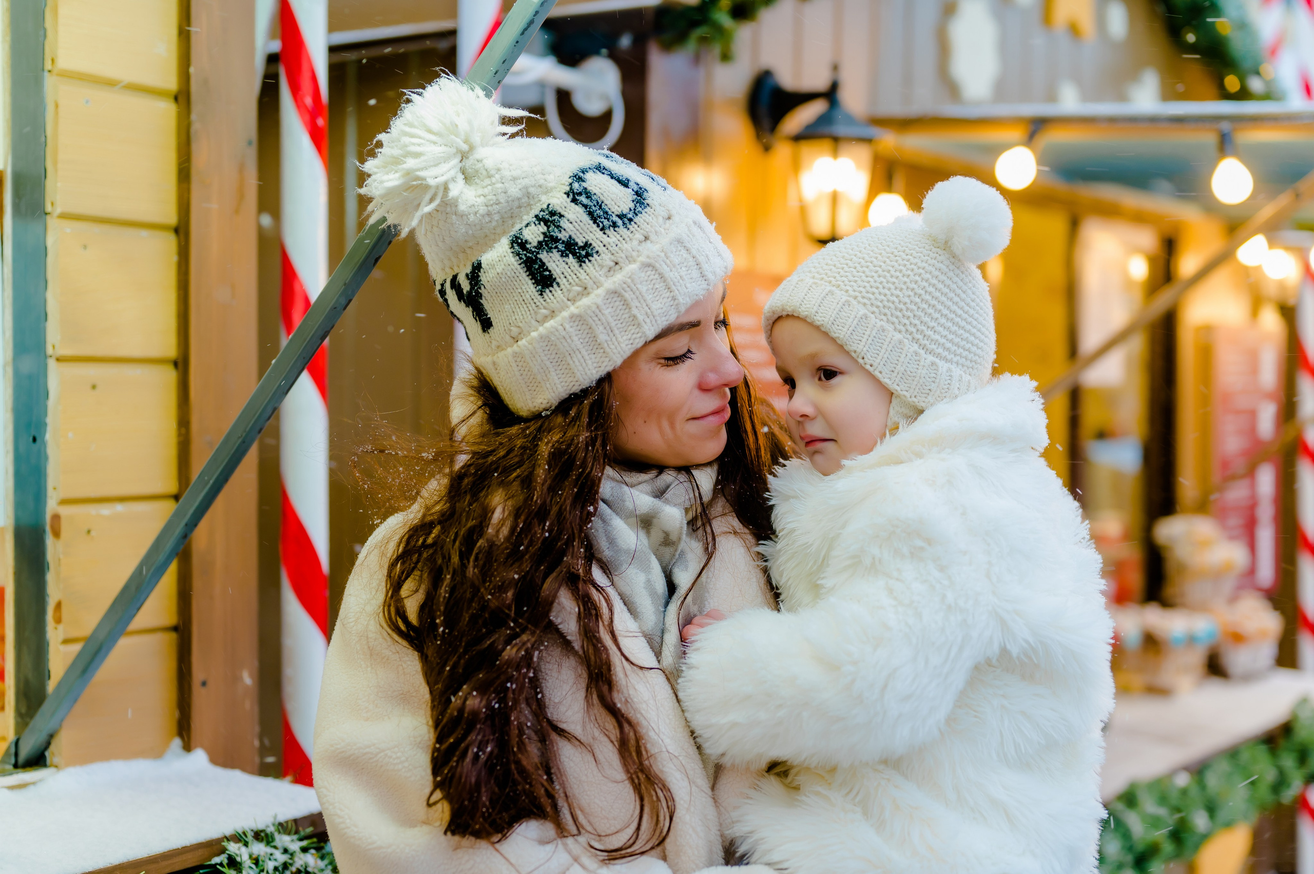 Новогодняя фотосессия на Манежной площади. Свадебный и семейный фотограф Евгения Кононова