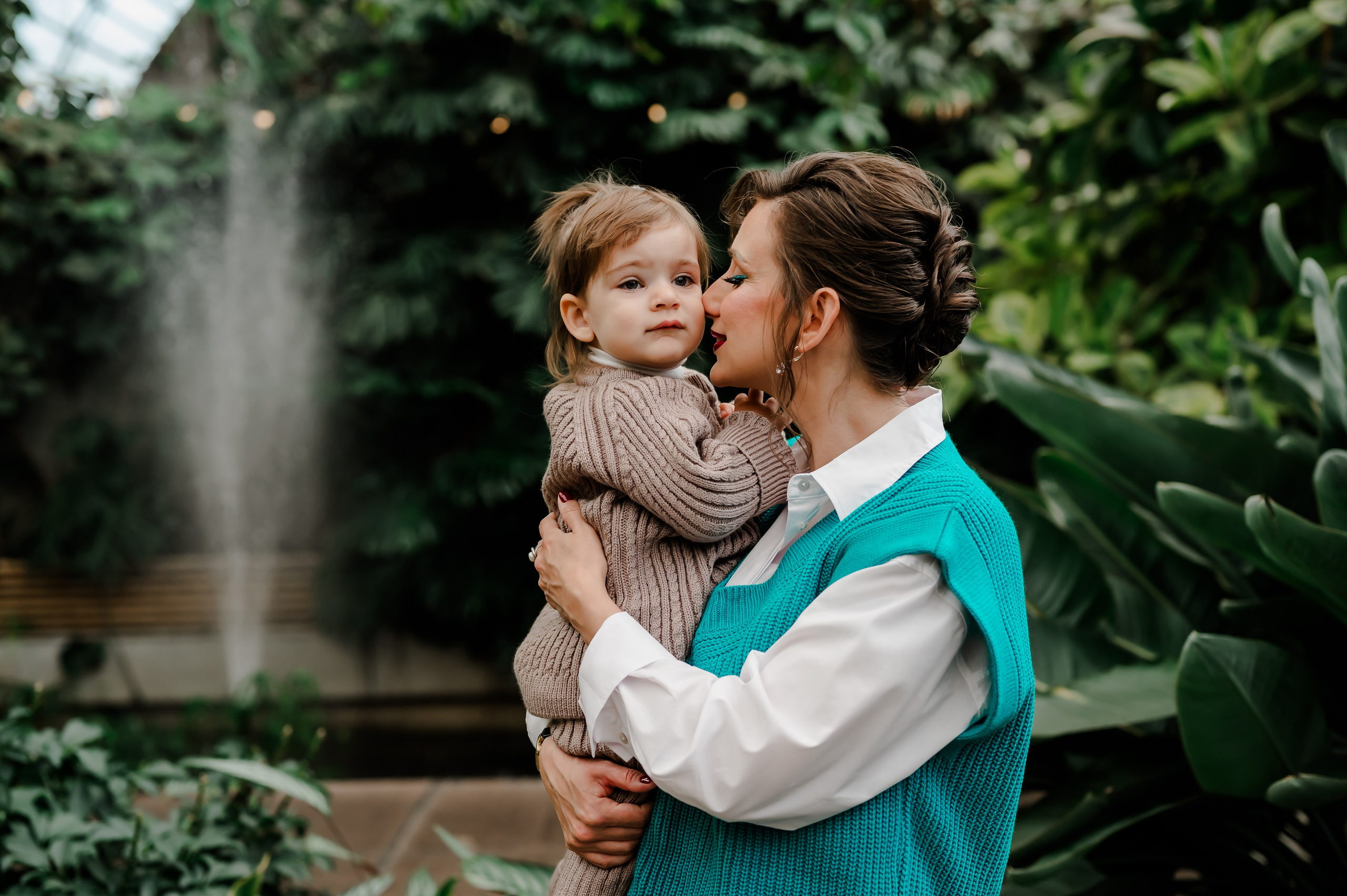 Семейная фотосессия в Оранжерее. Свадебный и семейный фотограф Евгения Кононова