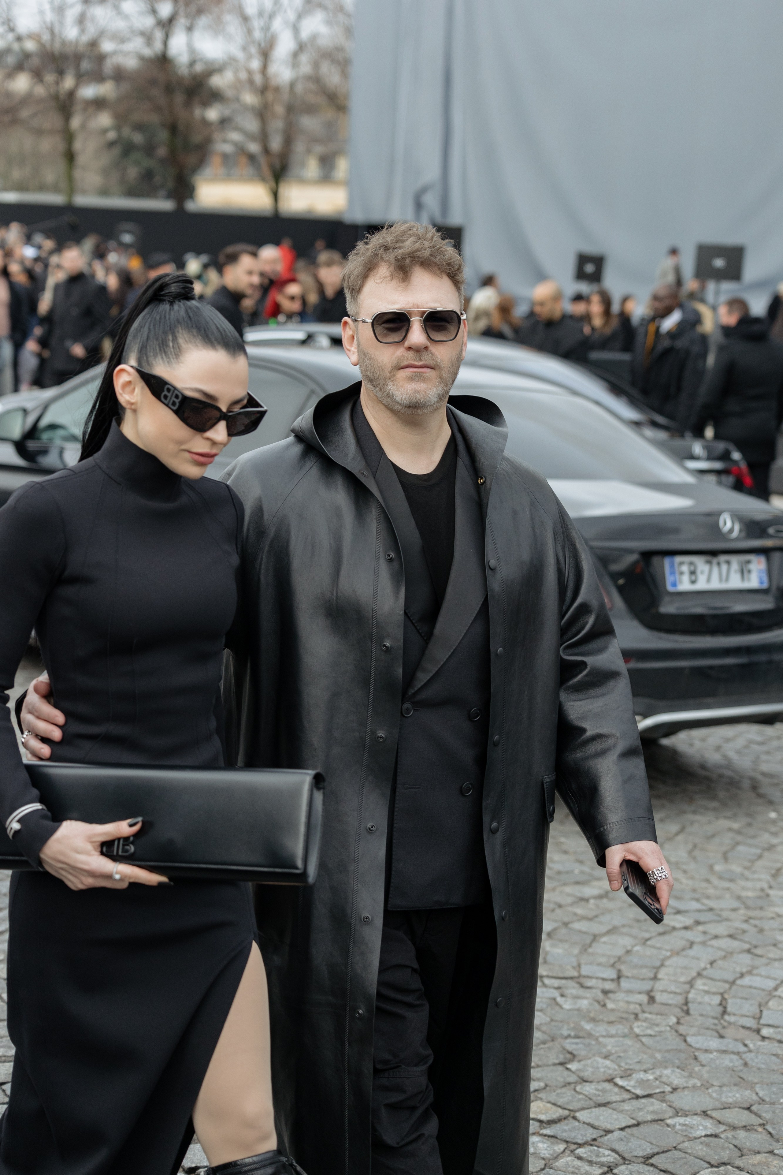 BALENCIAGA PFW WOMENSWEAR FALL-WINTER 24/25. Photographer in Milan Ivan Goncharov