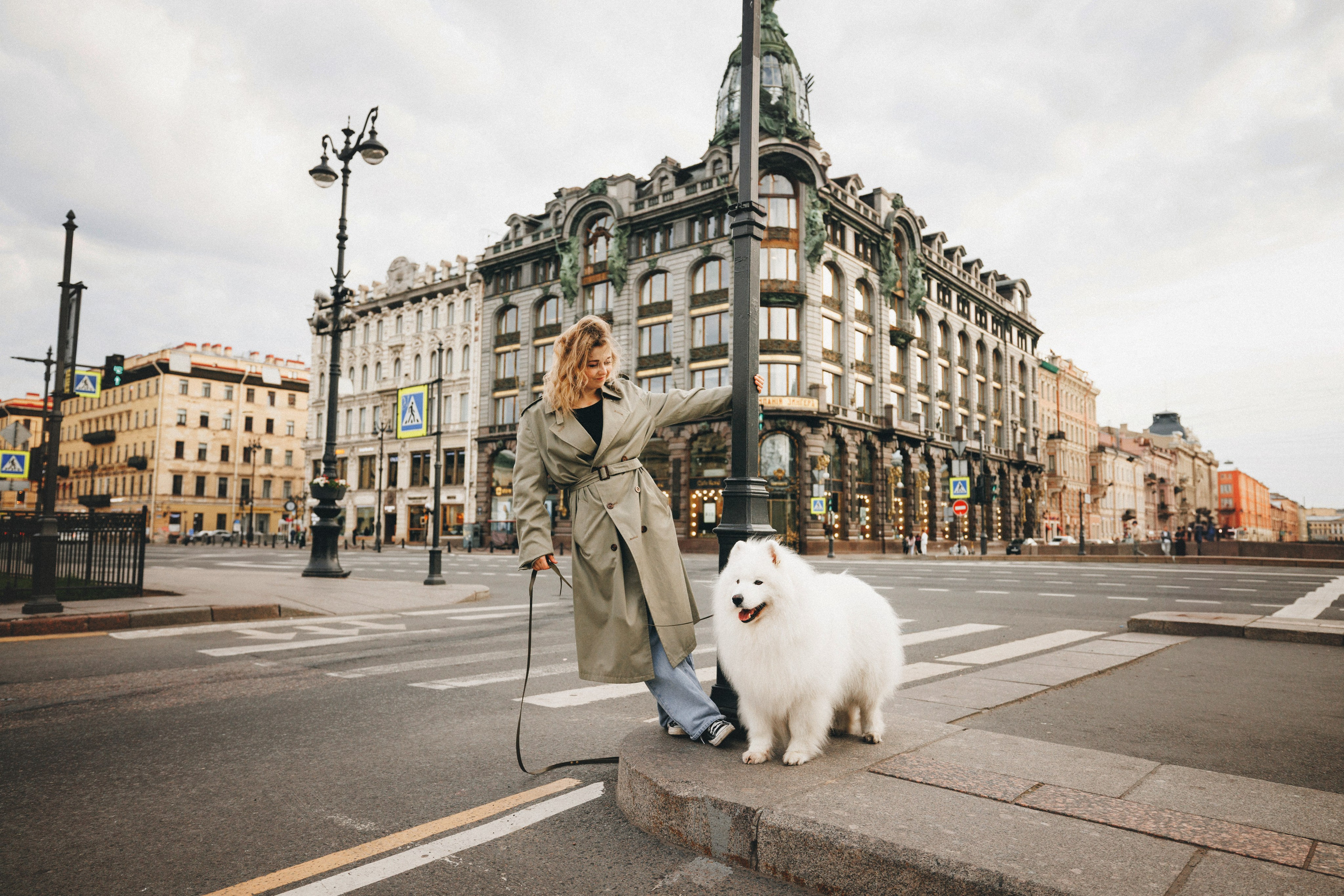 Женя и Цезарь. Фотограф анималист Осипчикова Мария