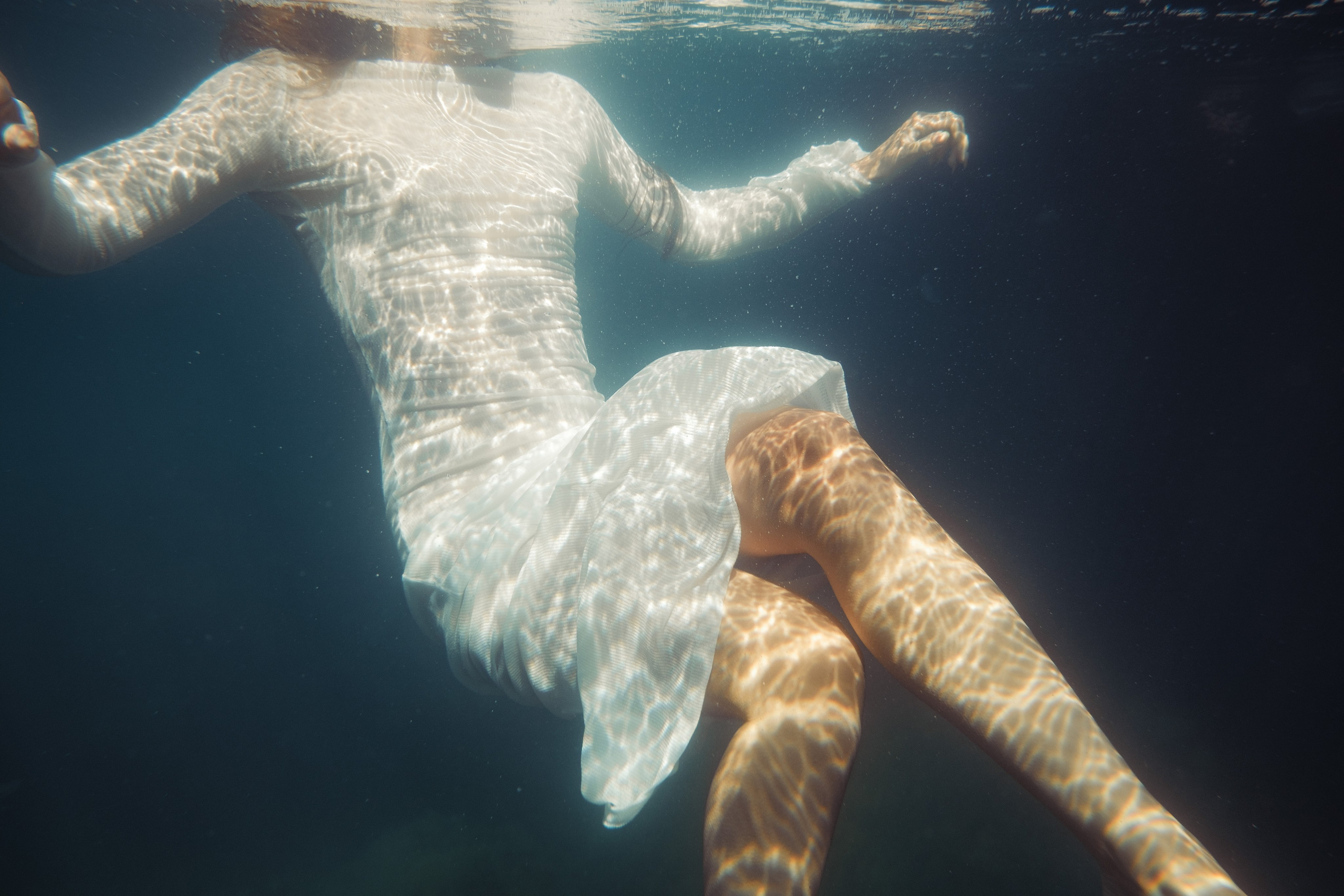 Фотосессия под водой. Инжир