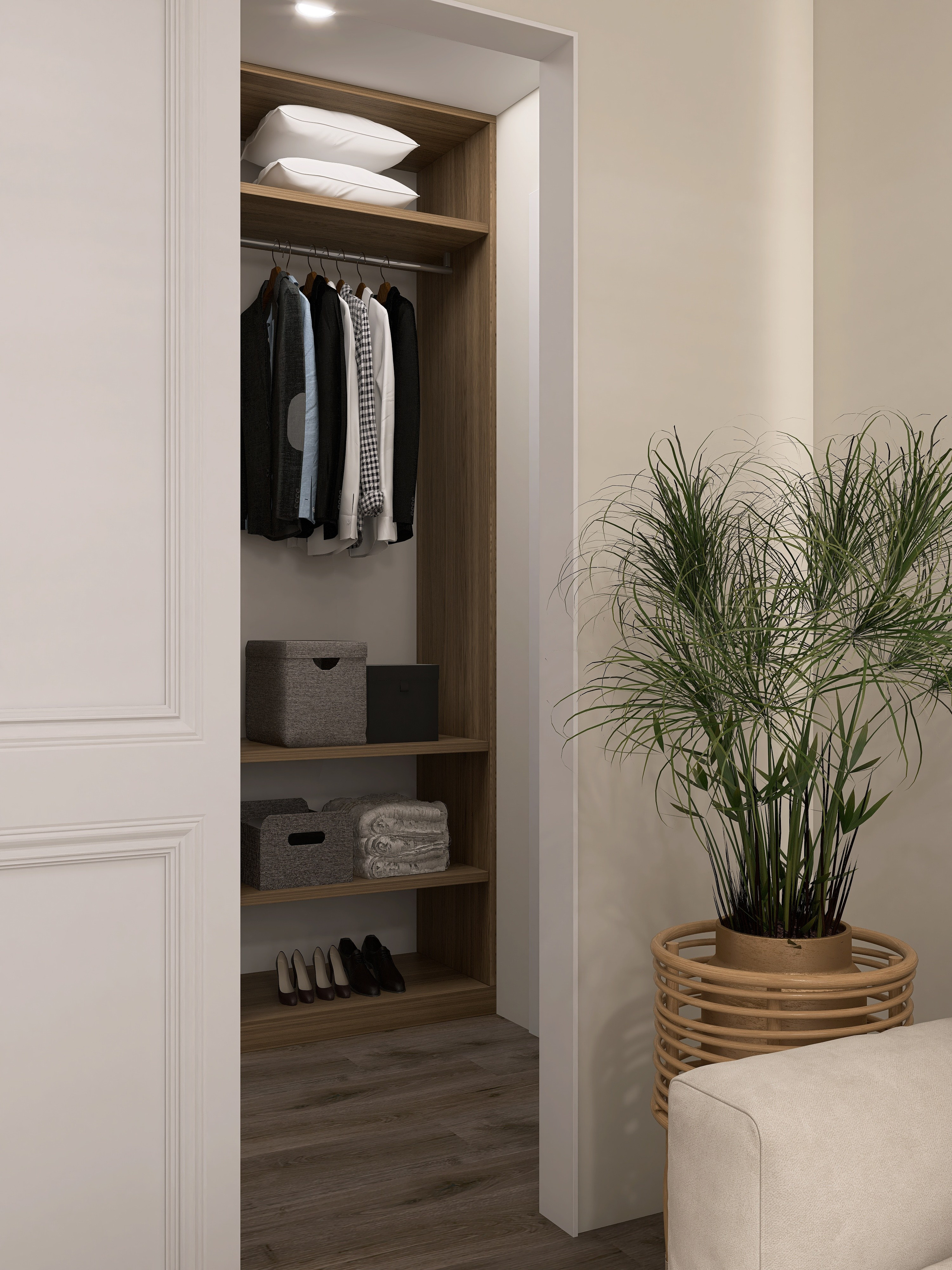 Квартира в стиле Бохо, 53 м². Дизайнер интерьера Виктория Трунова. Дома, квартиры, офисы. Проекты любой сложности