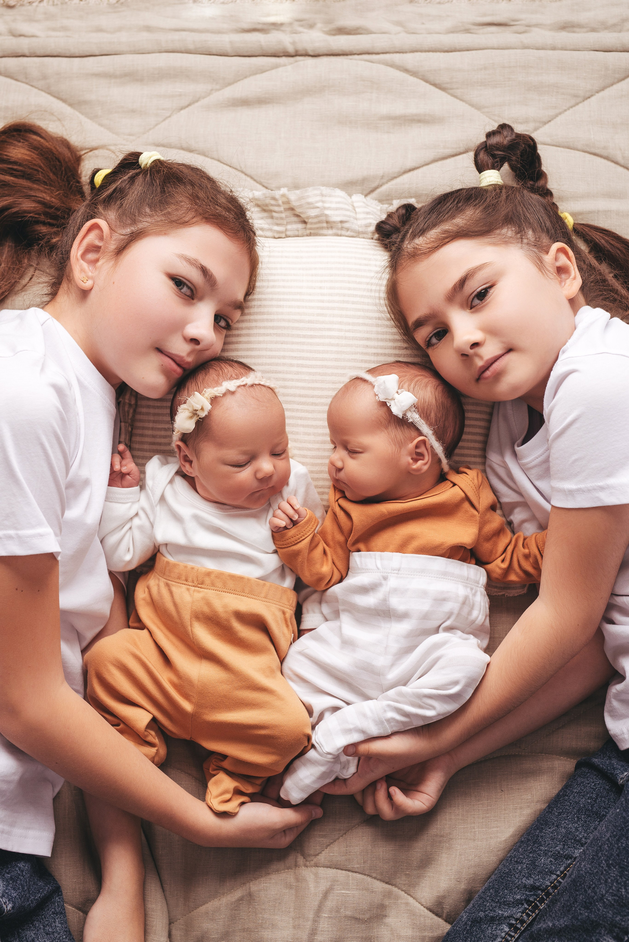 Елизавета и Ксения. Фотограф новорождённых и семейный фотограф в Иваново Любовь Капранова