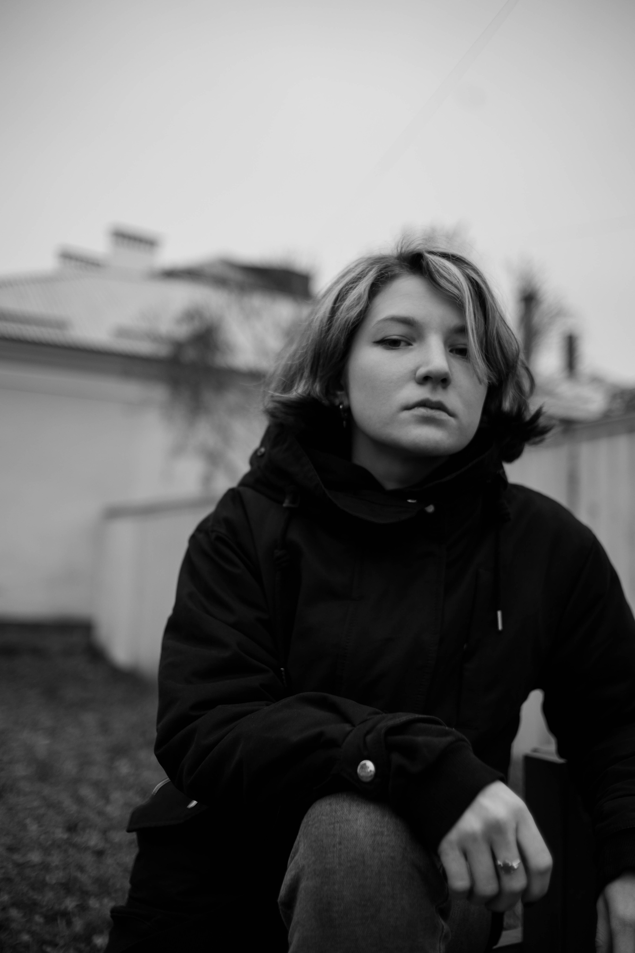 Соня BW. Фотограф София Комкина