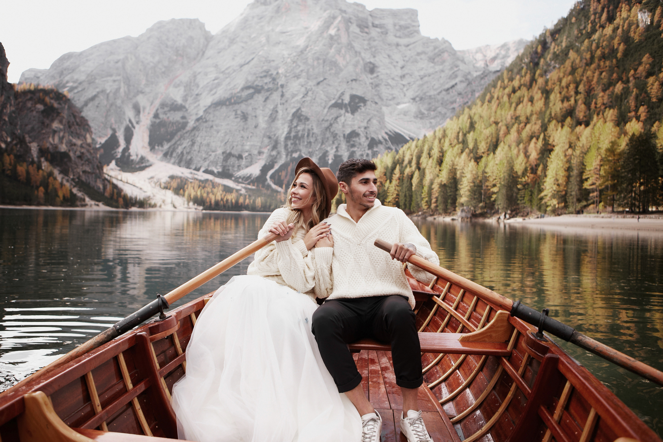 Angela & Mattia |Italy, Lago Di Braies. Свадебный фотограф
