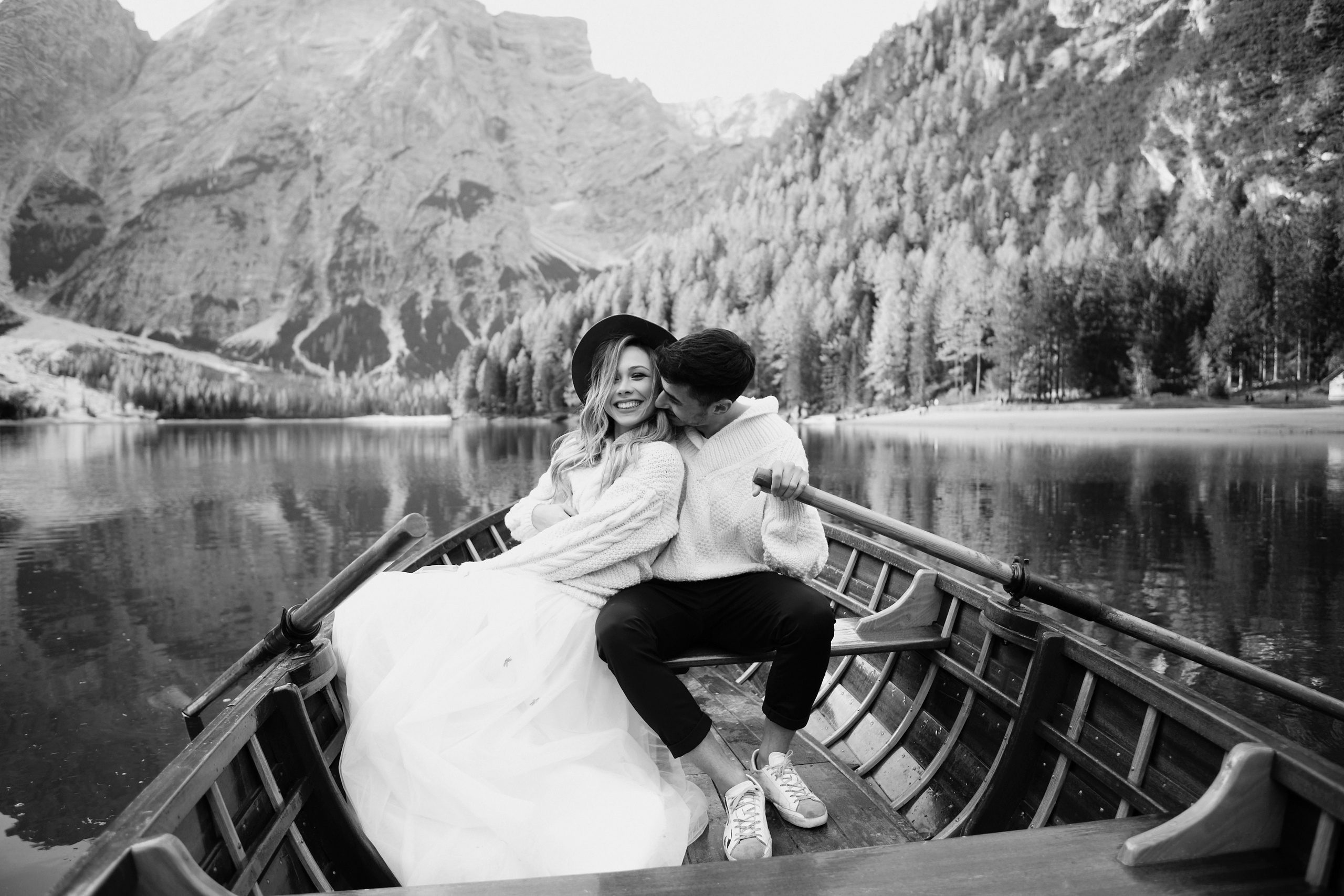 Angela & Mattia |Italy, Lago Di Braies. Свадебный фотограф