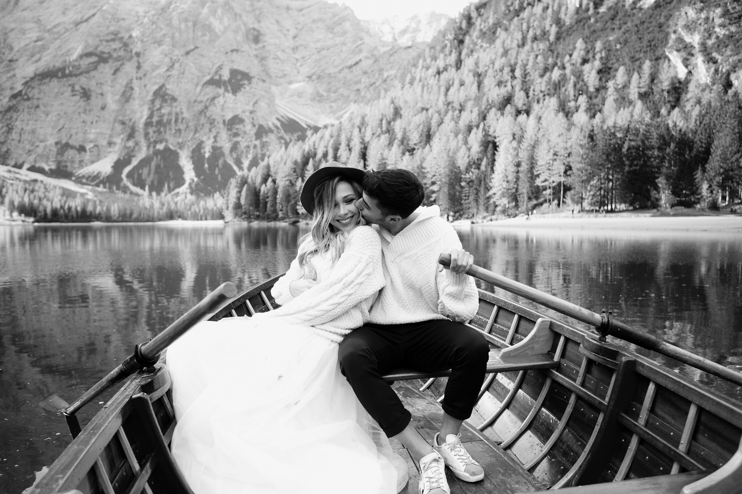 Angela & Mattia |Italy, Lago Di Braies. Свадебный фотограф