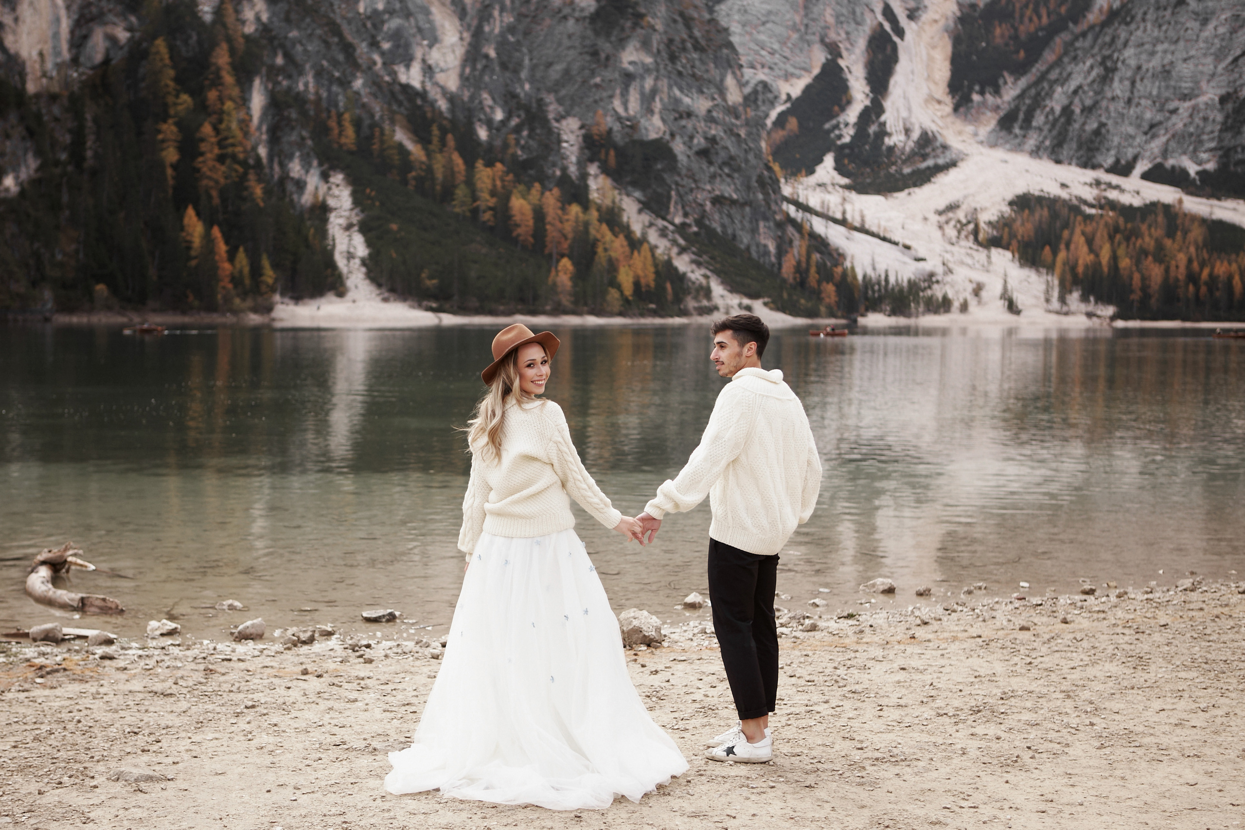 Angela & Mattia |Italy, Lago Di Braies. Свадебный фотограф
