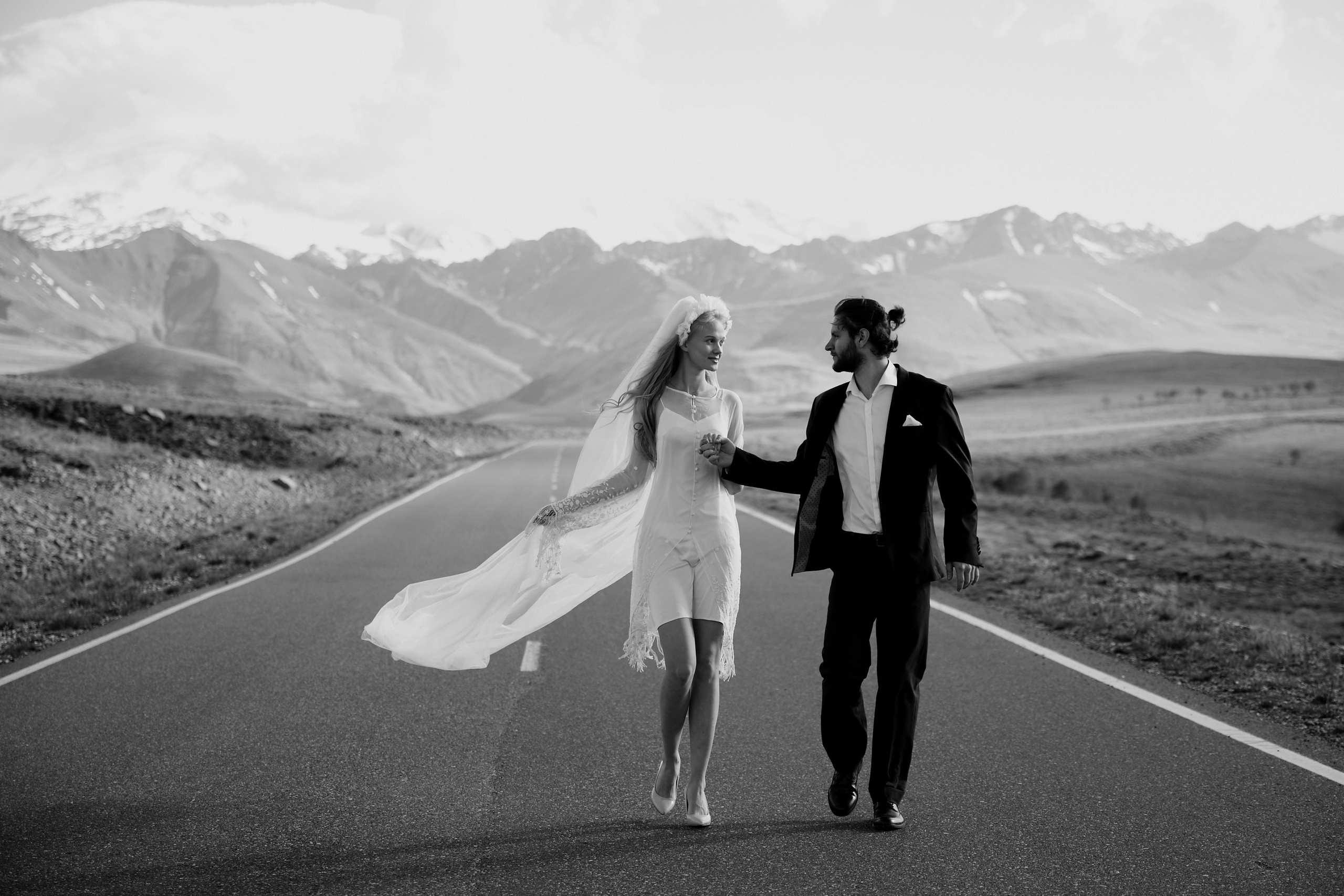 Roman & Olya | Russia, Dombay. Свадебный фотограф