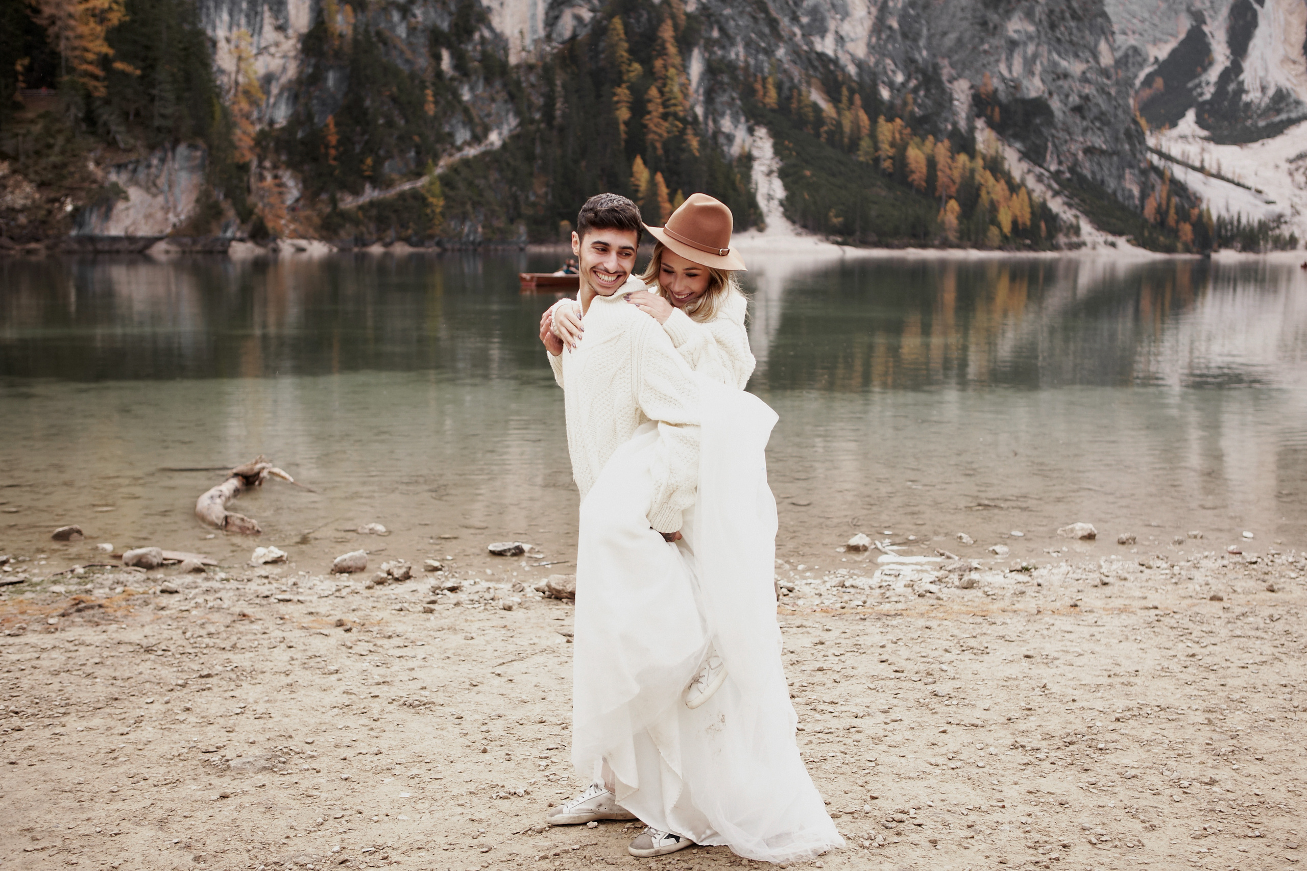 Angela & Mattia |Italy, Lago Di Braies. Свадебный фотограф