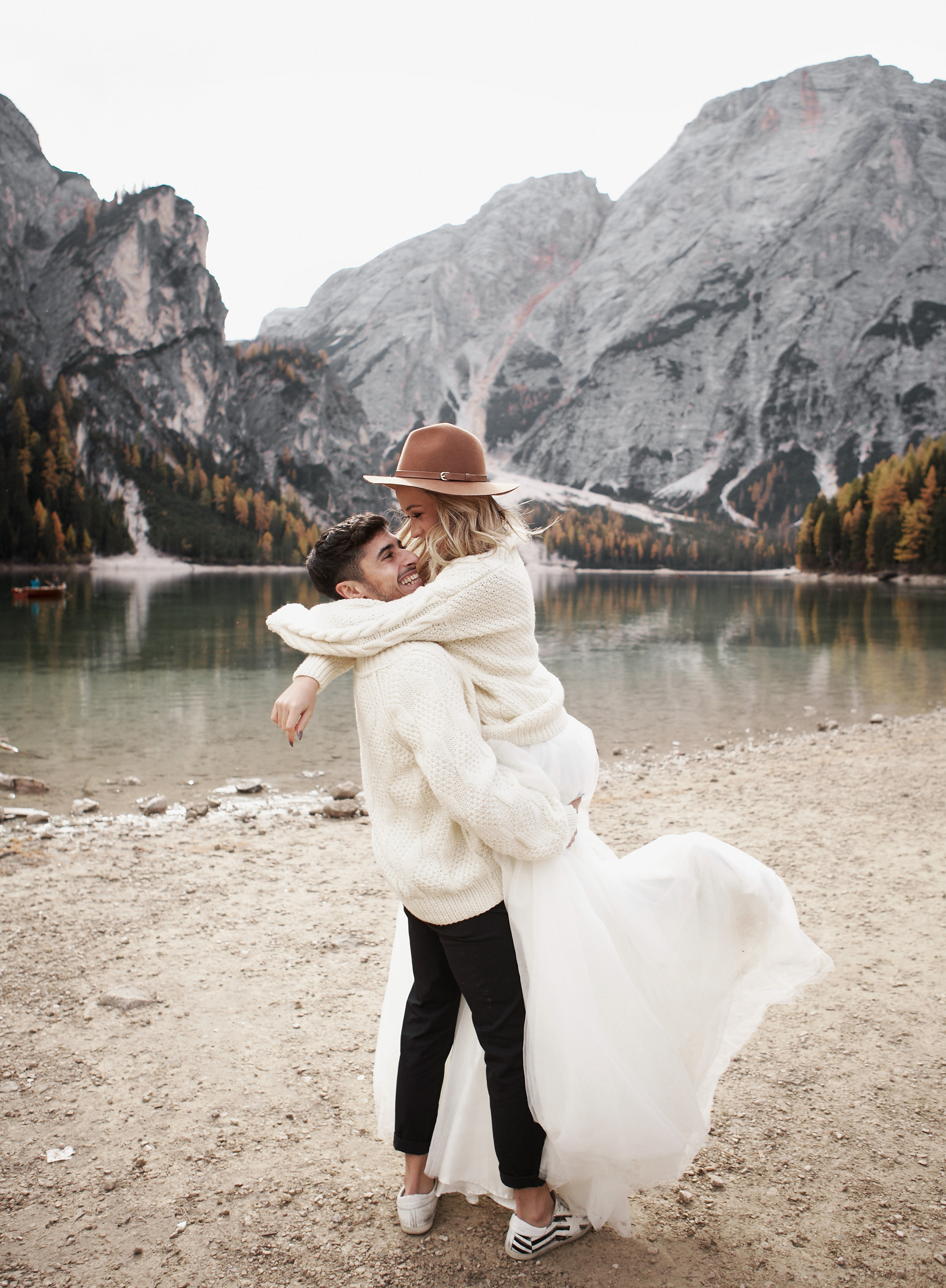 Angela & Mattia |Italy, Lago Di Braies. Свадебный фотограф