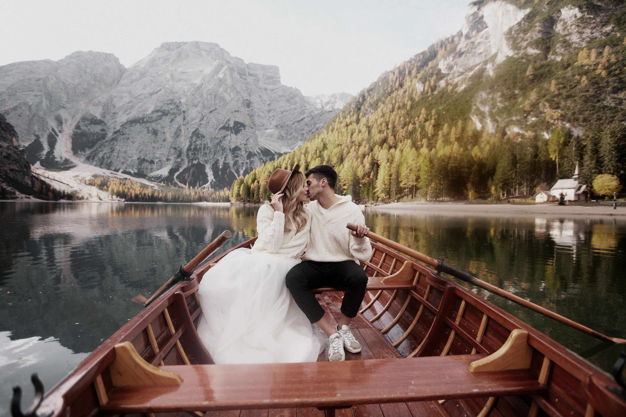 Angela & Mattia |Italy, Lago Di Braies. Свадебный фотограф