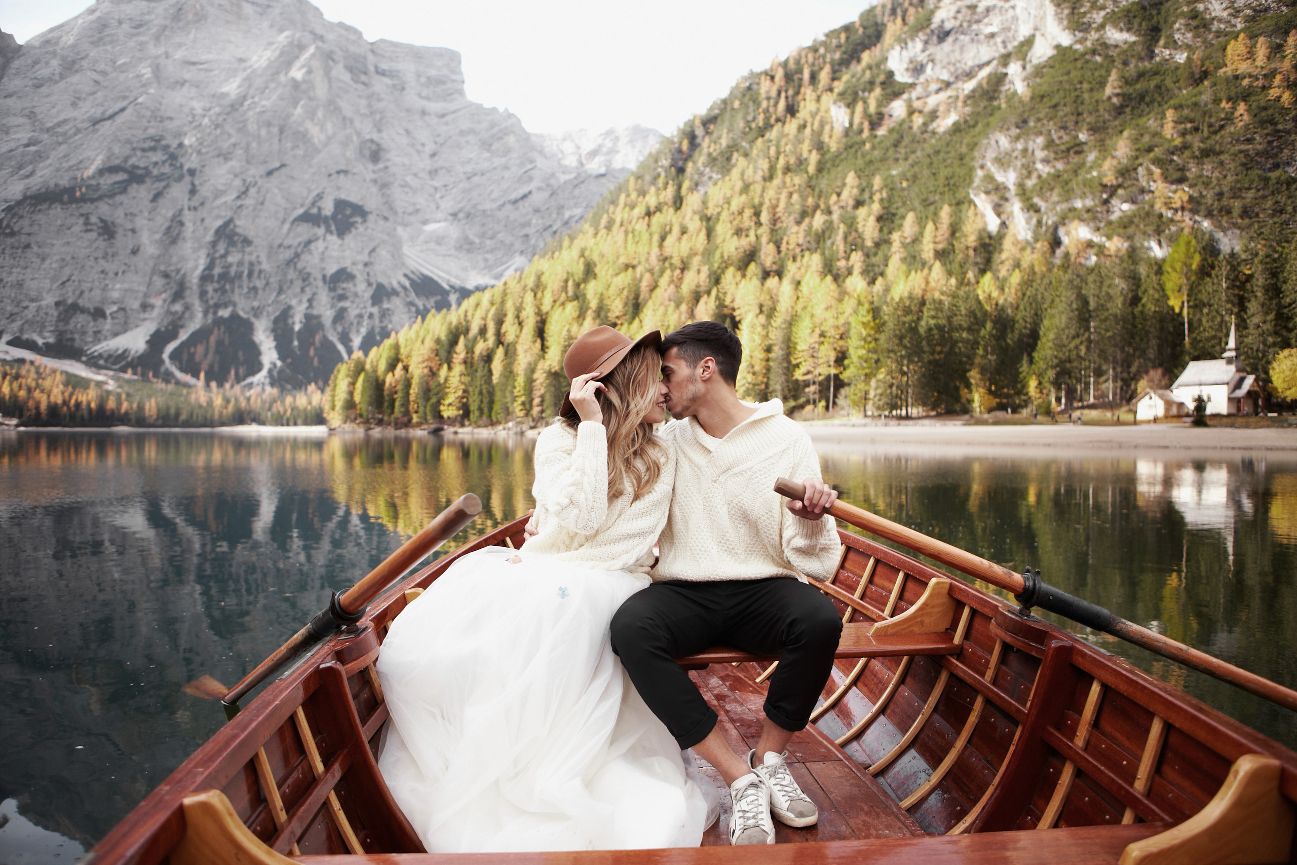 Angela & Mattia |Italy, Lago Di Braies. Свадебный фотограф