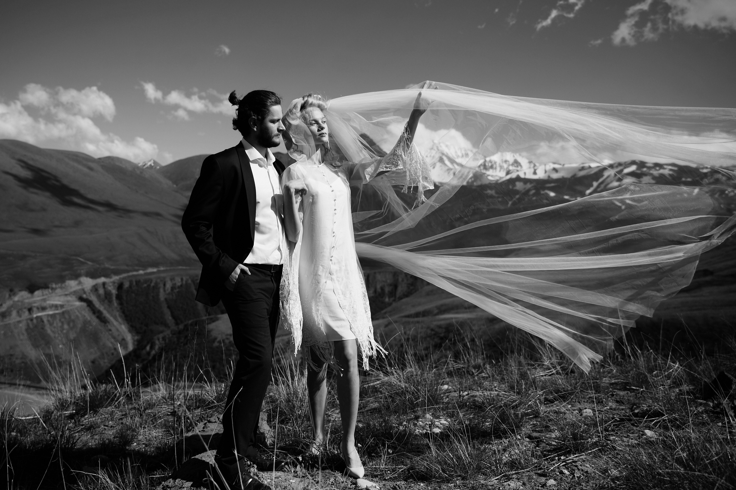 Roman & Olya | Russia, Dombay. Свадебный фотограф