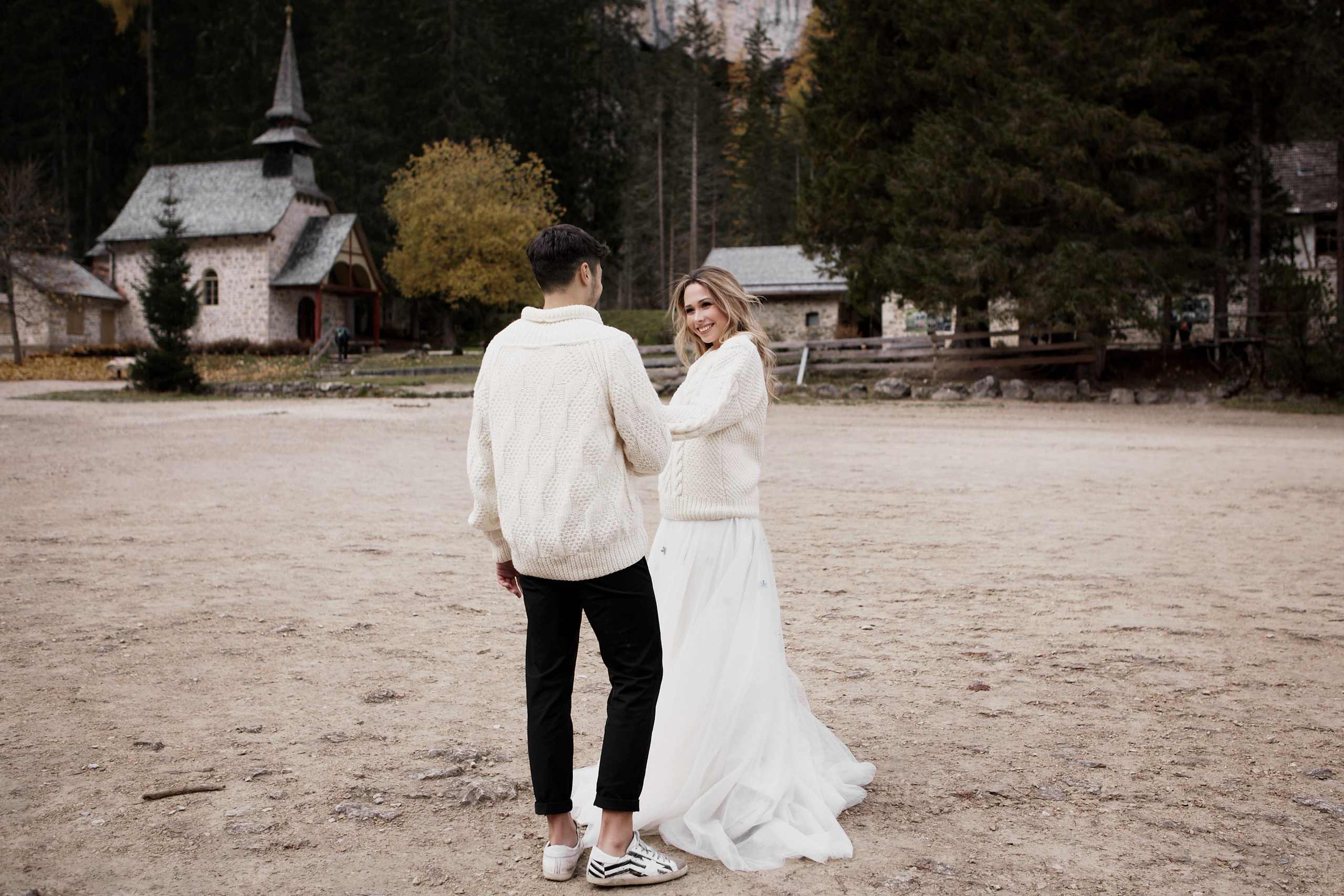 Angela & Mattia |Italy, Lago Di Braies. Свадебный фотограф