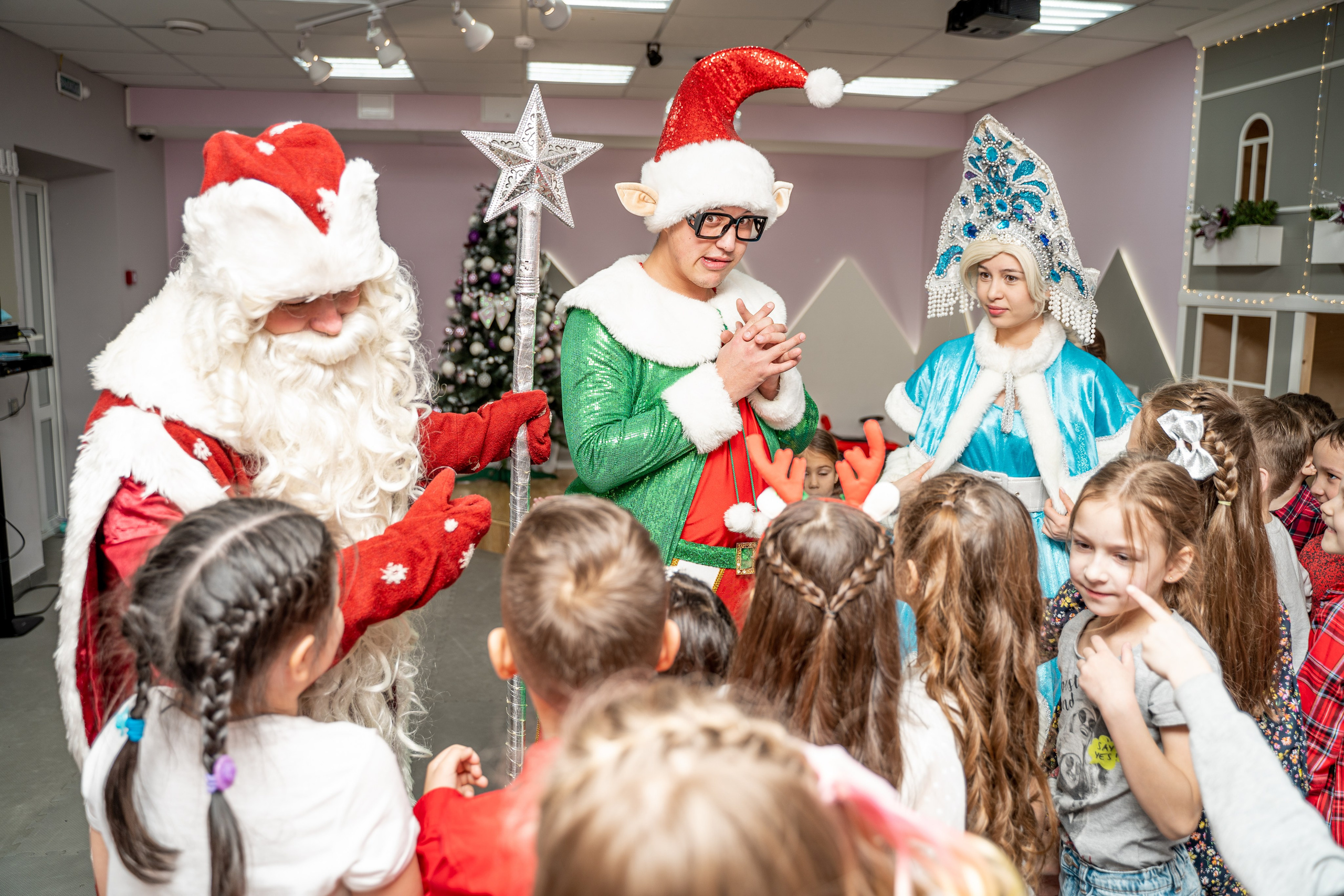1 гимназия Новогодний утренник. Свадебный и репортажный фотограф в Уфе| Осетрова Ольга