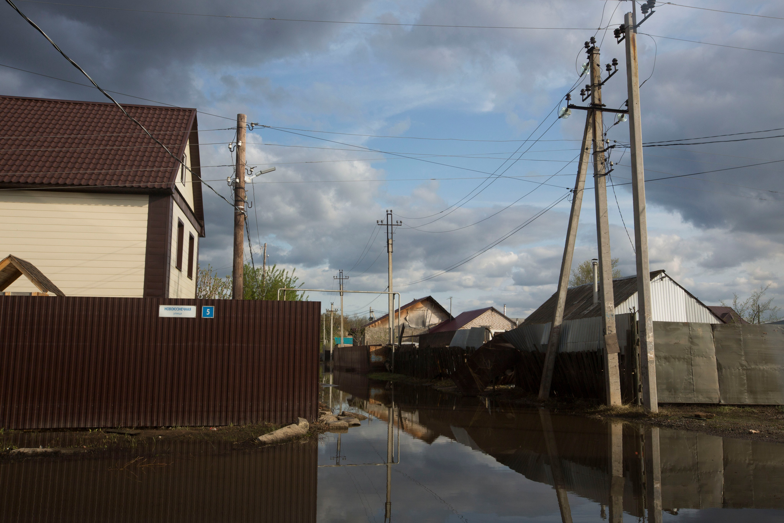 Наводнение в Оренбургской области. Фотограф Анна Барне