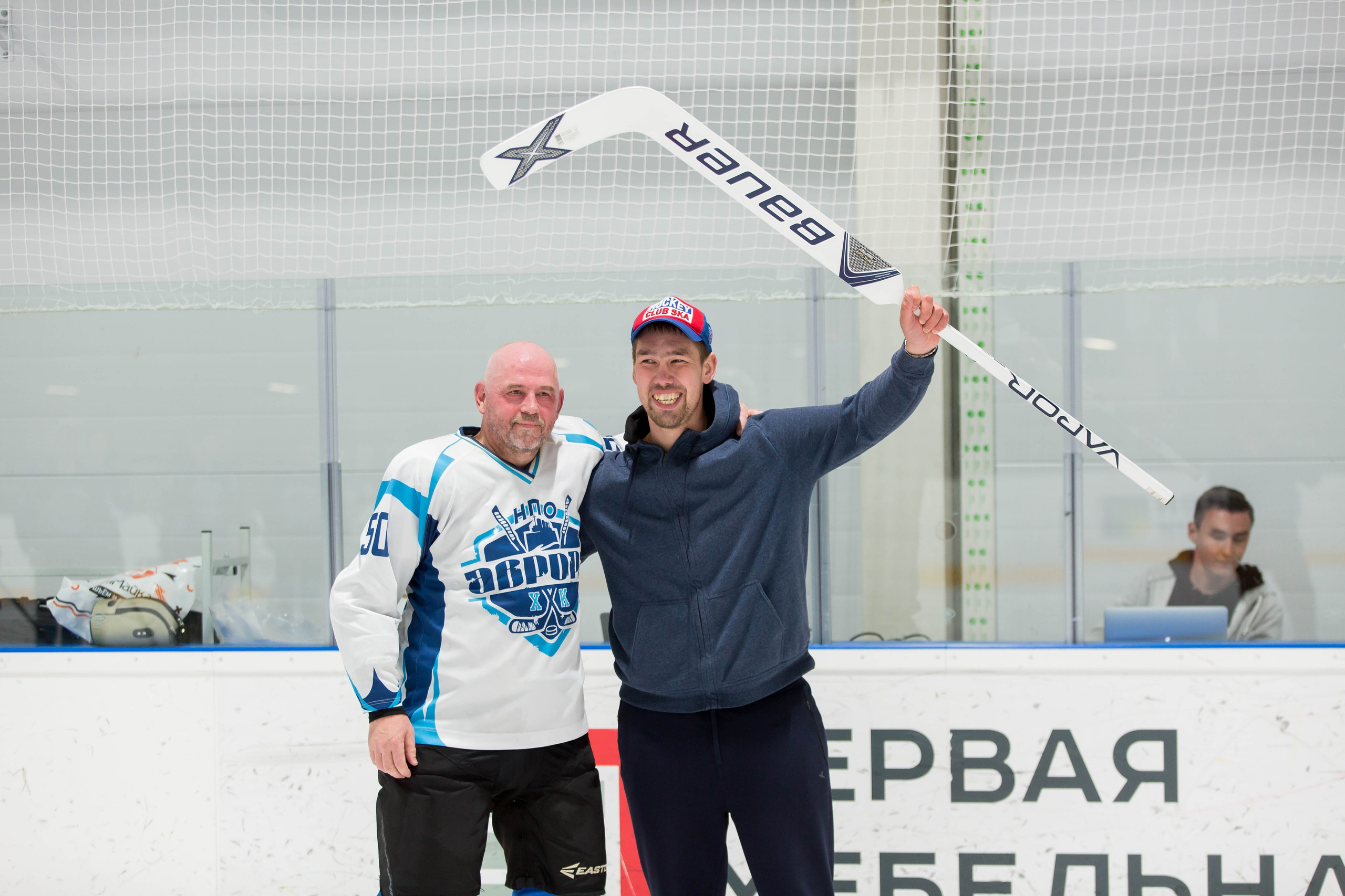 Хоккей для НПО «Аврора». Снимаю съемки