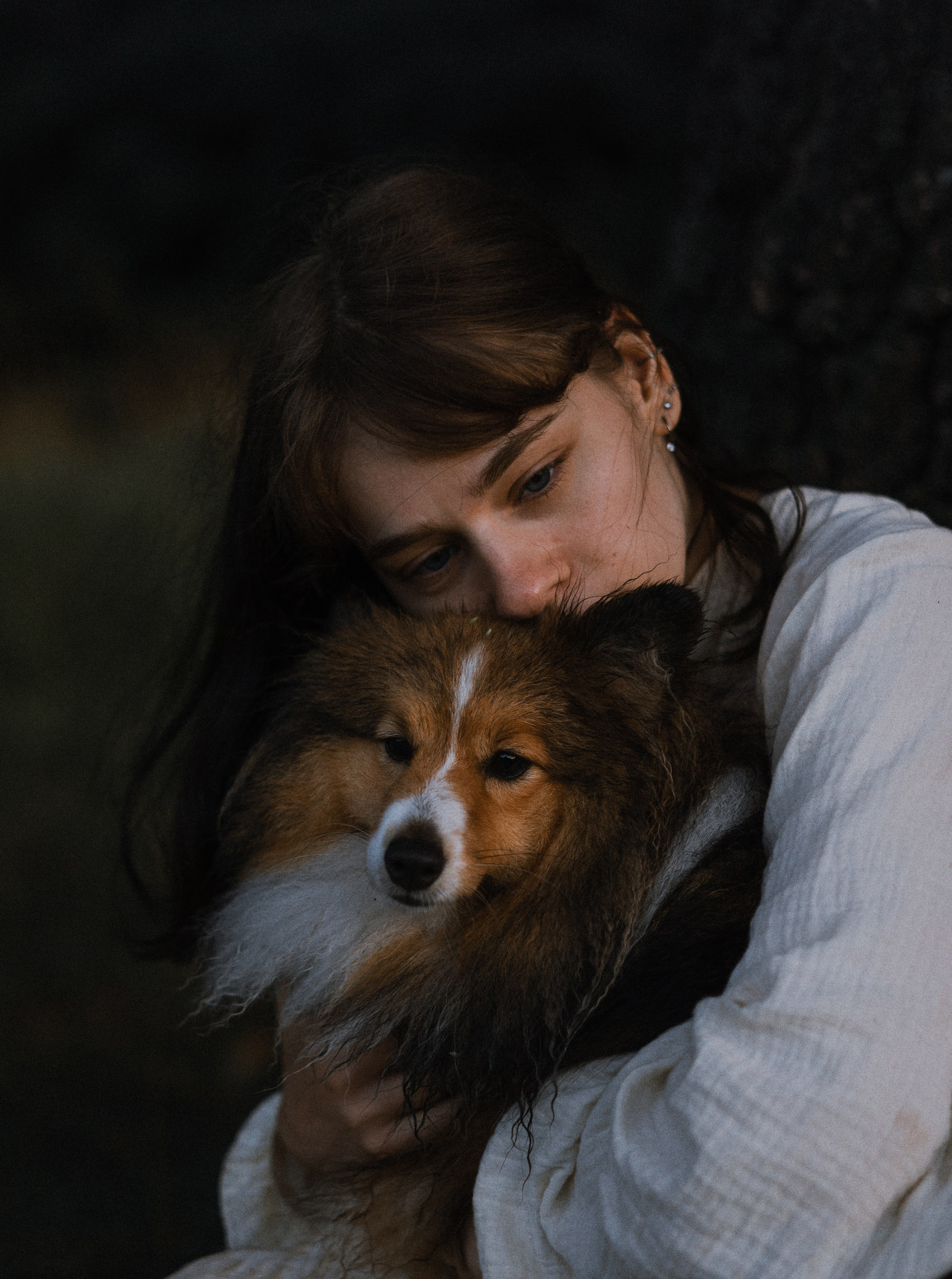 Аня и Скай. Фотограф-анималист Богданова Полина
