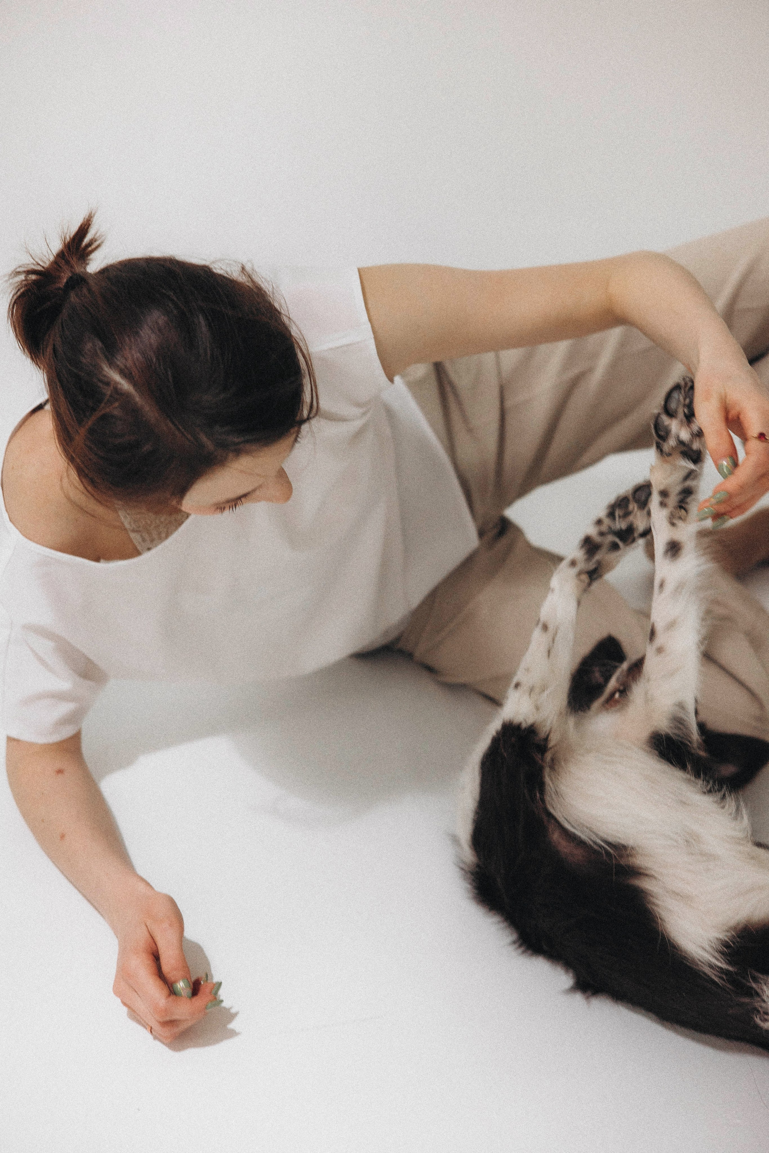 Алена и Гвендолин. Фотограф-анималист Богданова Полина