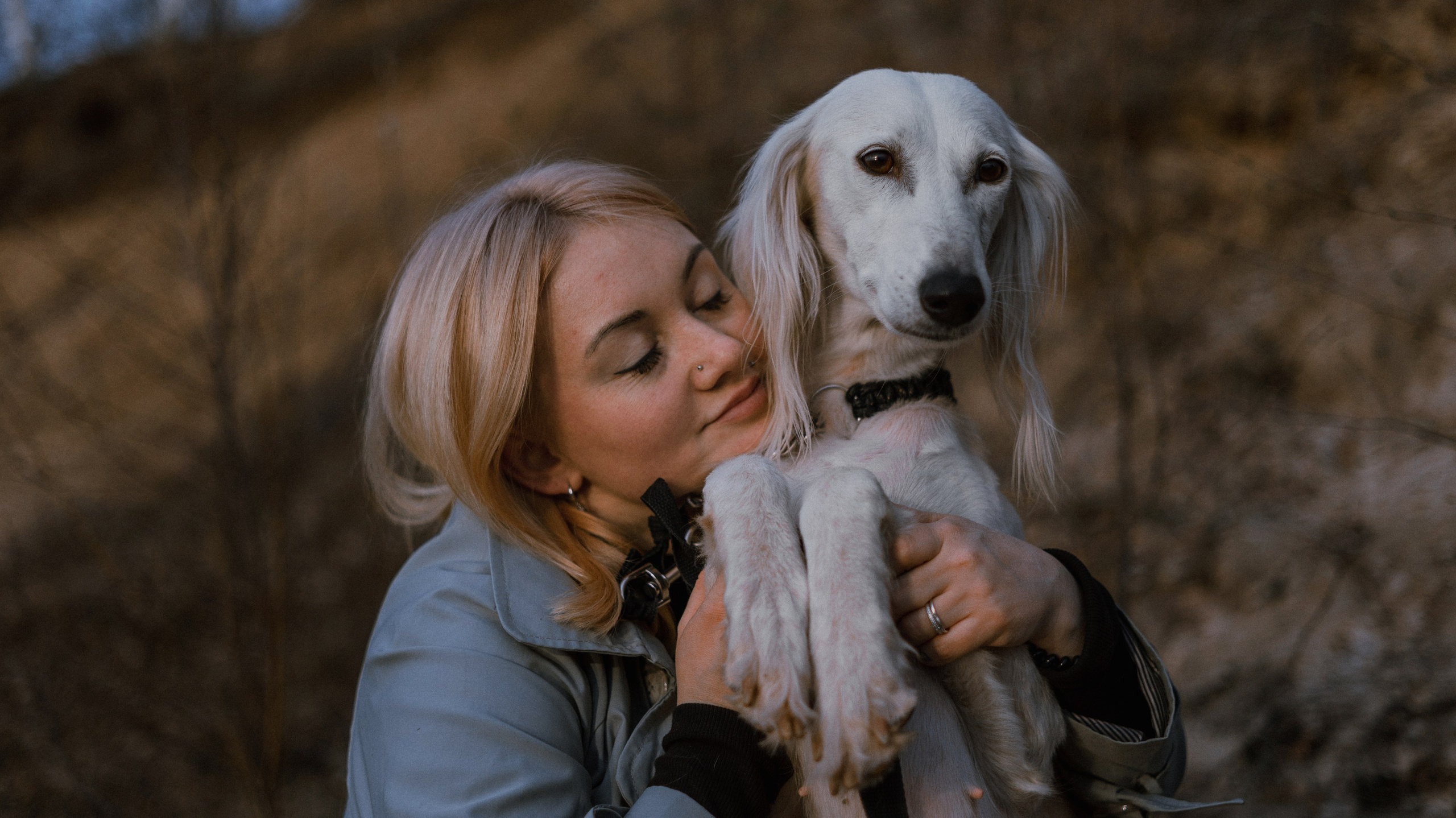 Настя и Бейда. Фотограф-анималист Богданова Полина