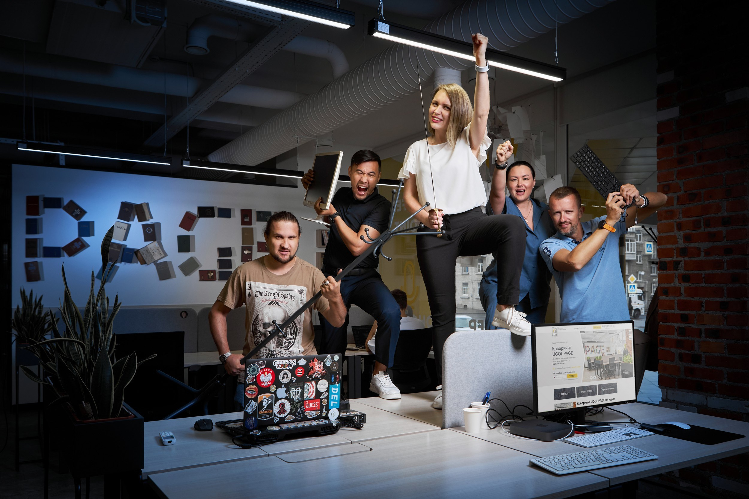 Сеть коворкингов «PAGE»