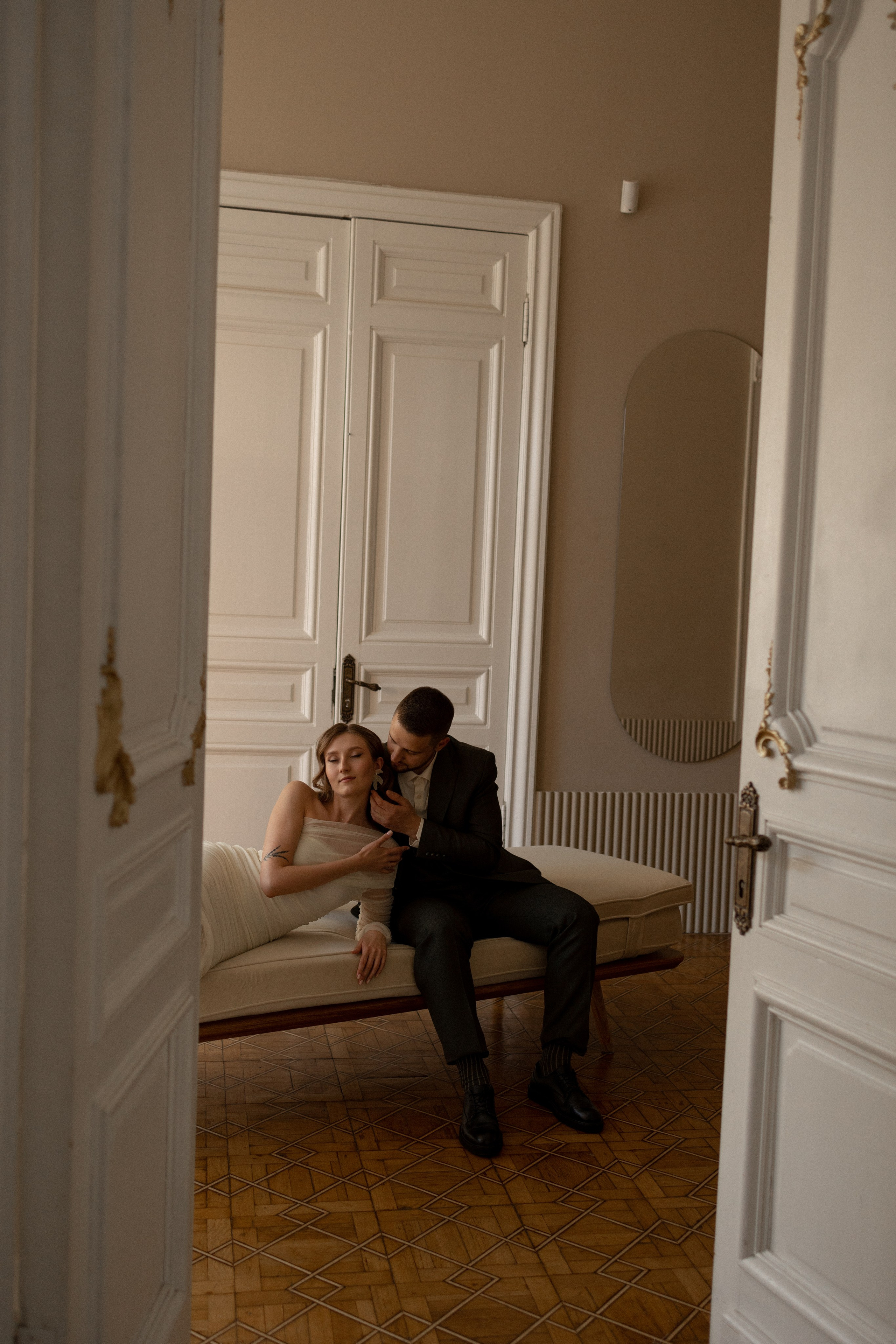 Свадебная фотосессия в студии/отеле. Фотограф в Санкт-Петербурге Шевченко Наталья