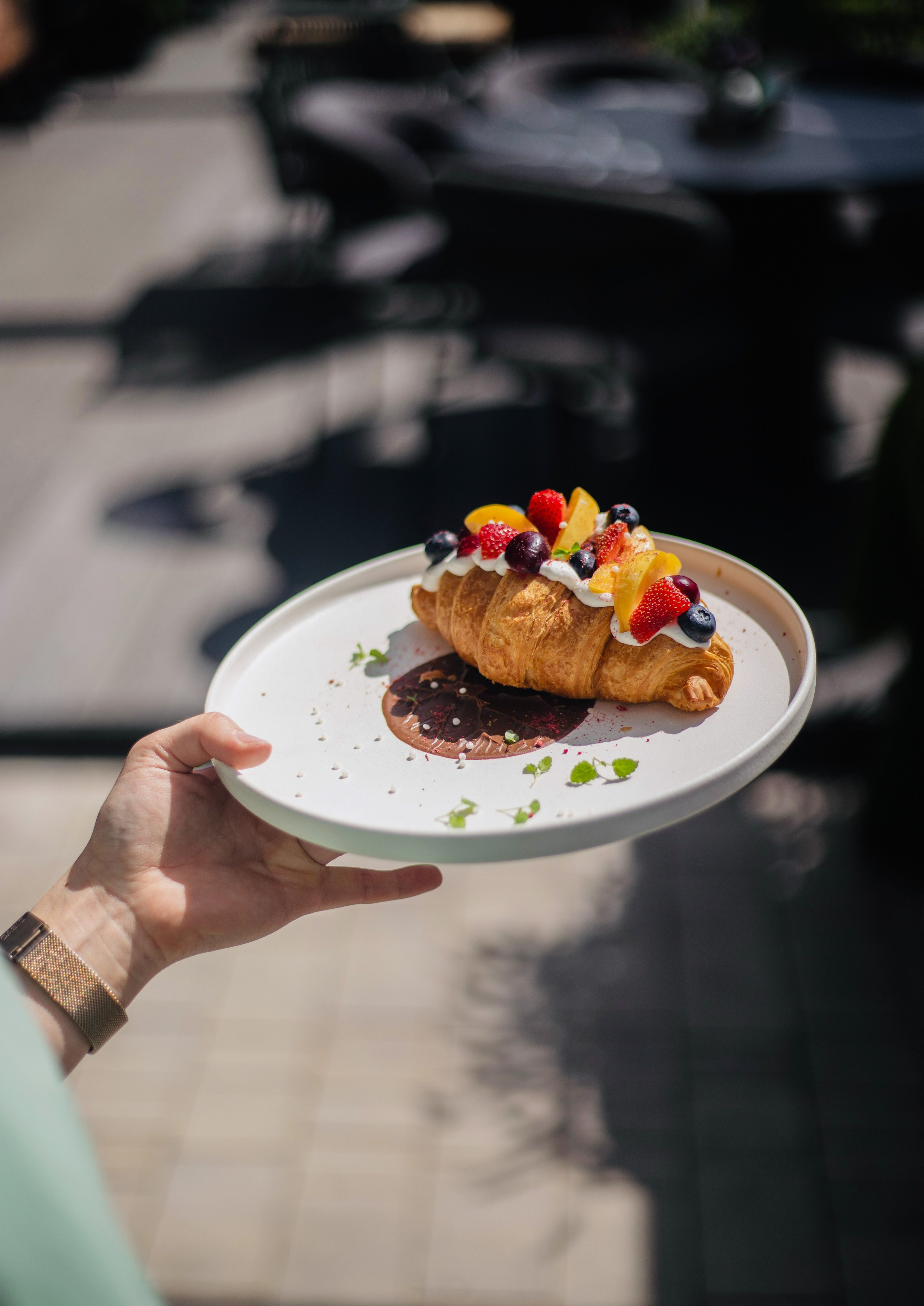 Cafe. Photographer Alina Skitovich