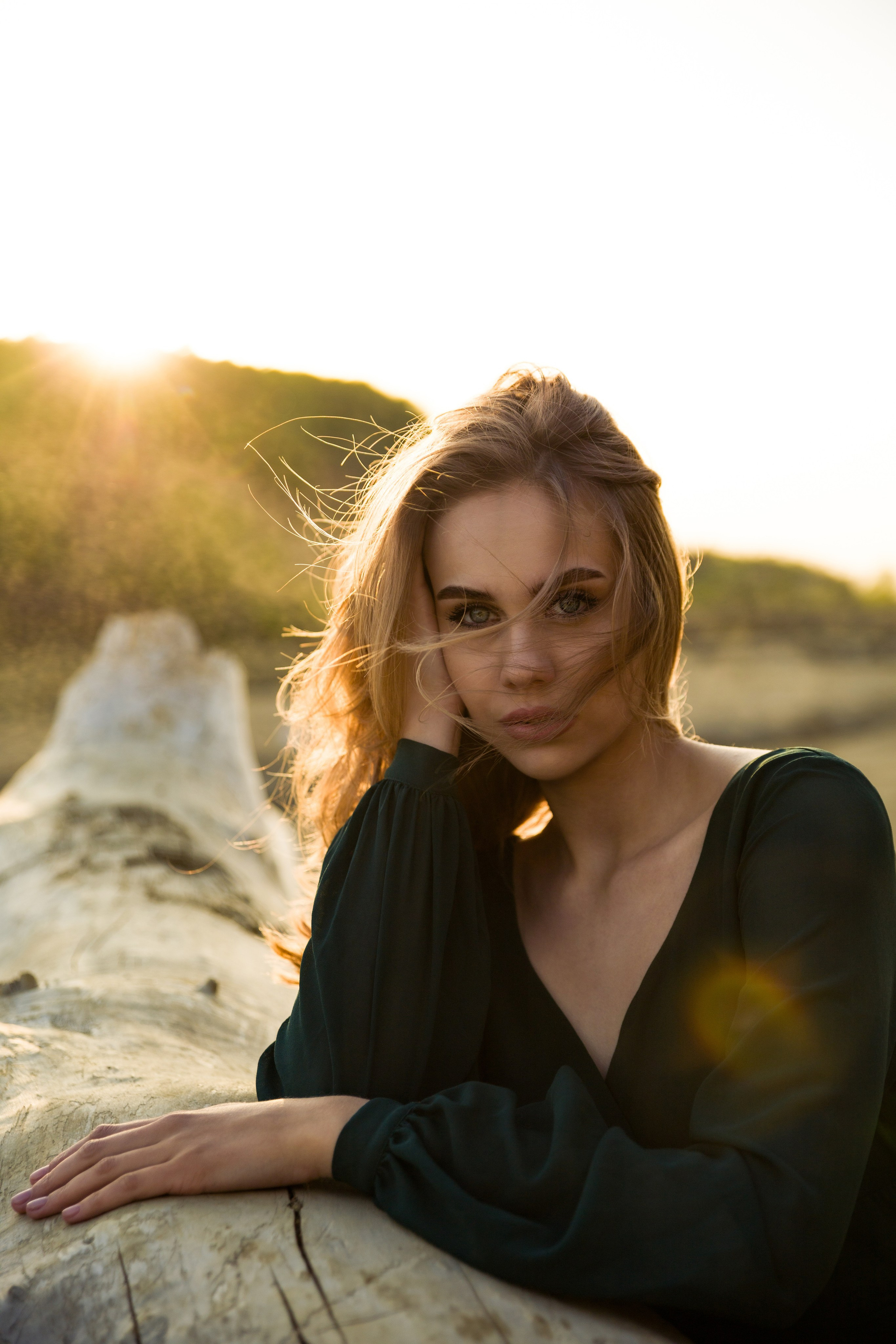 Екатерина, съемка в поле. Семейный и конный фотограф в Краснодарском крае и Адыгее