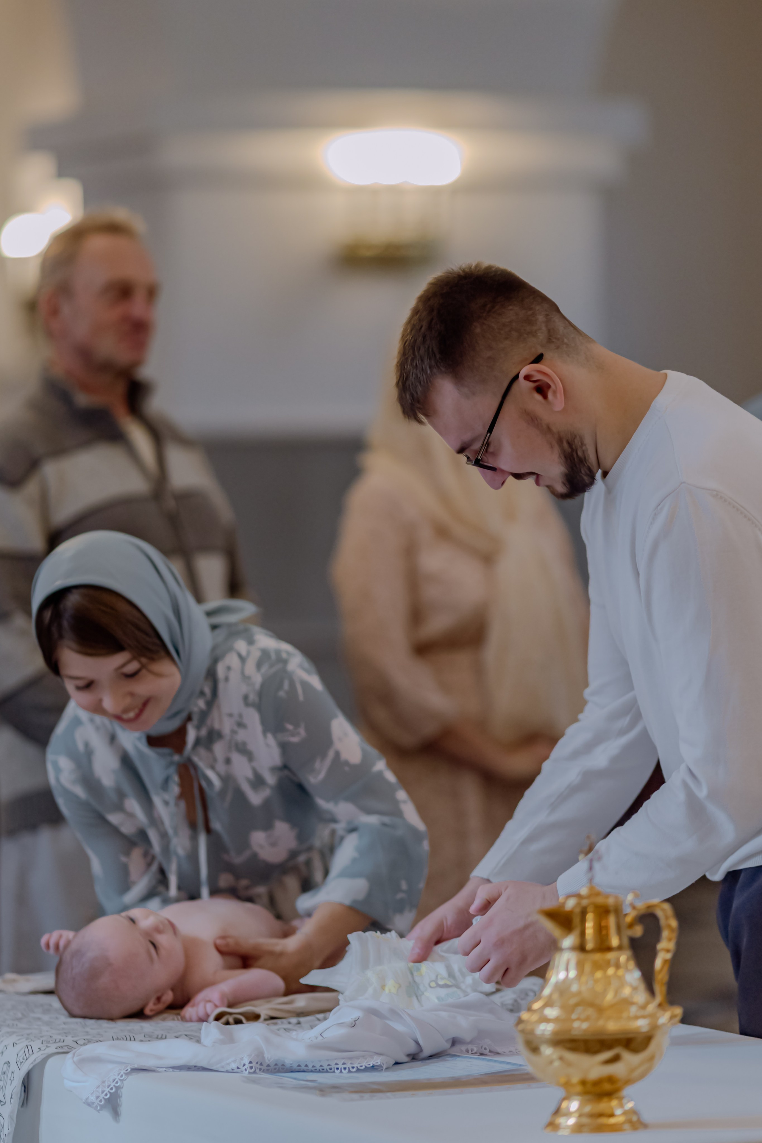 Крещение Семёна «Храм Георгия Победоносца». Детский и семейный фотограф Евгения Вахнеева Москва Зеленоград