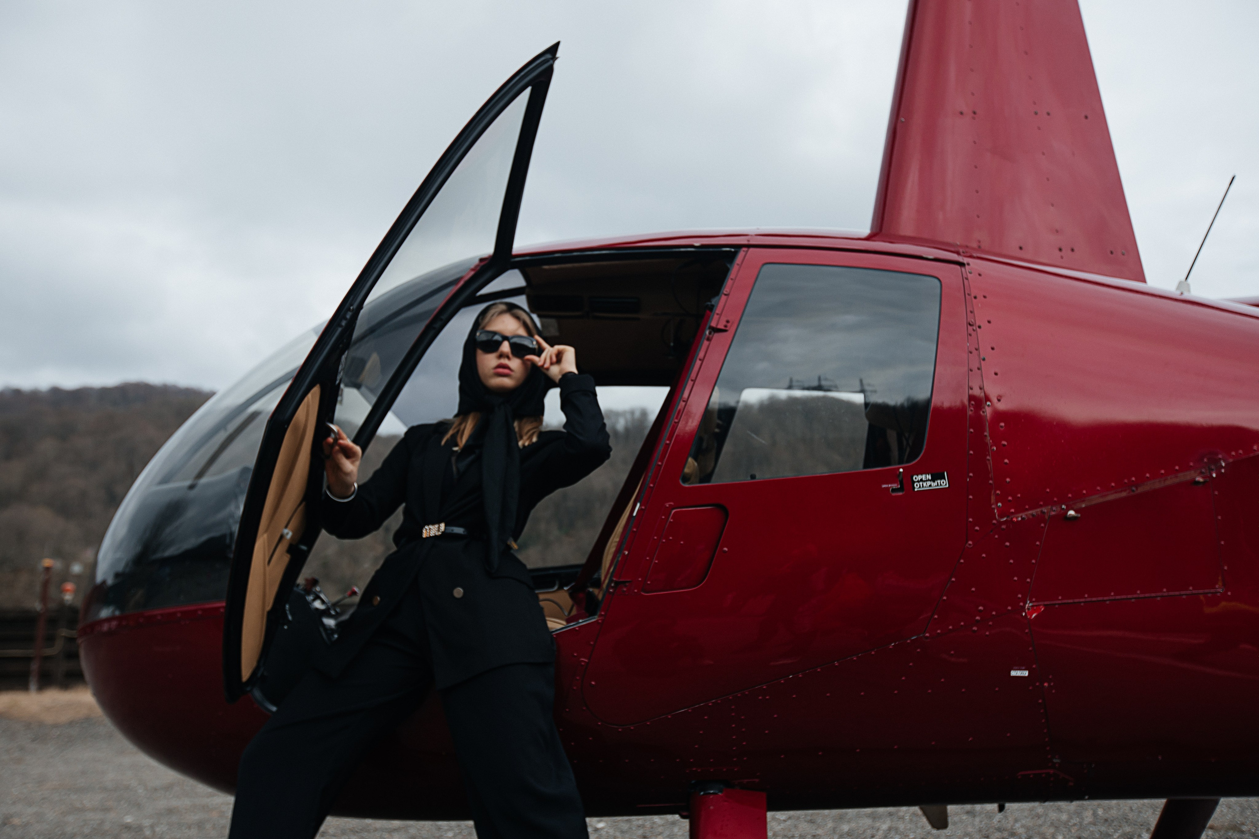 Aviation Style. Efimova Model Agency