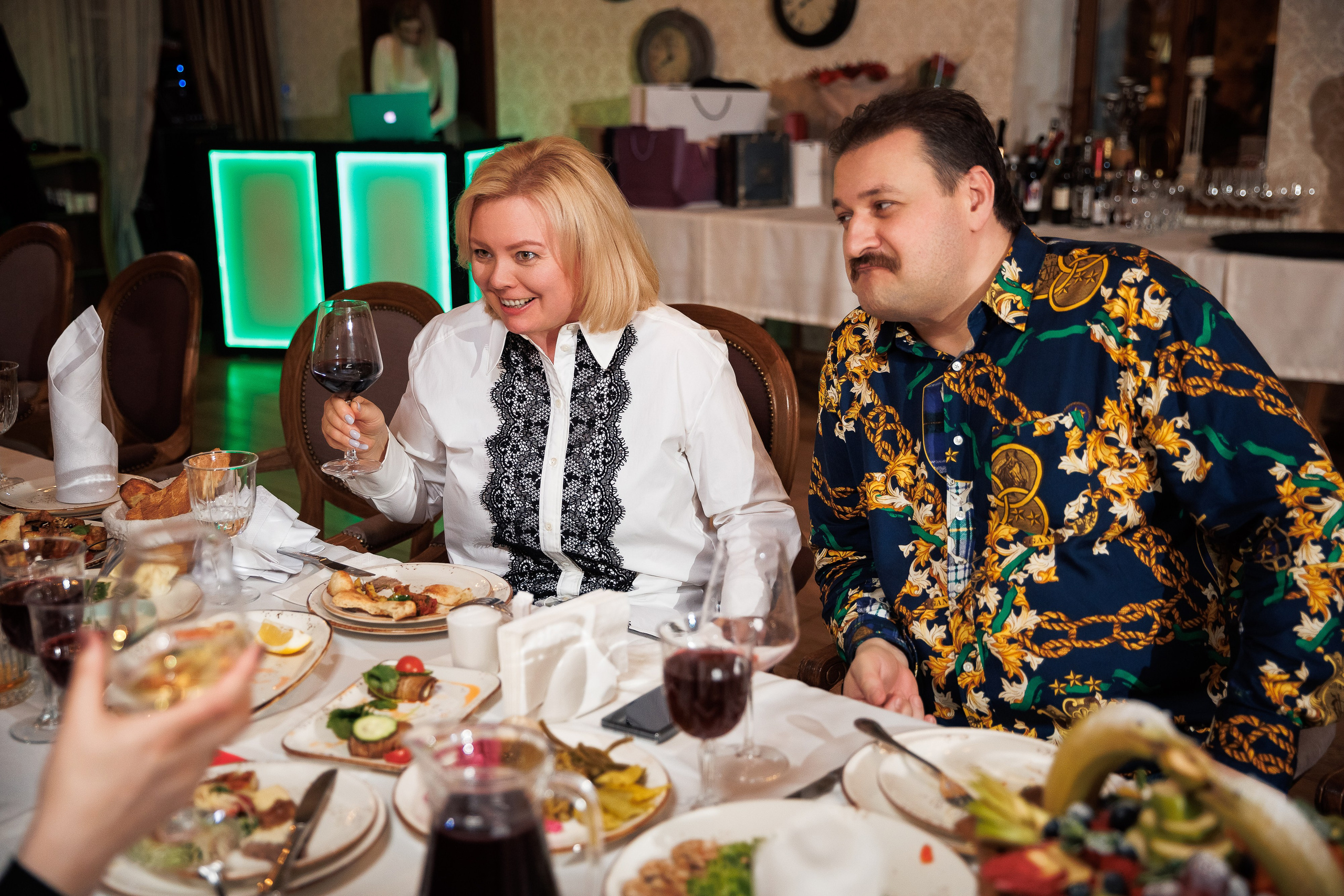 Юбилей Сергей 50. Ресторан Оджахури. Репортажный Фотограф Александр Назаров. Москва и М.О