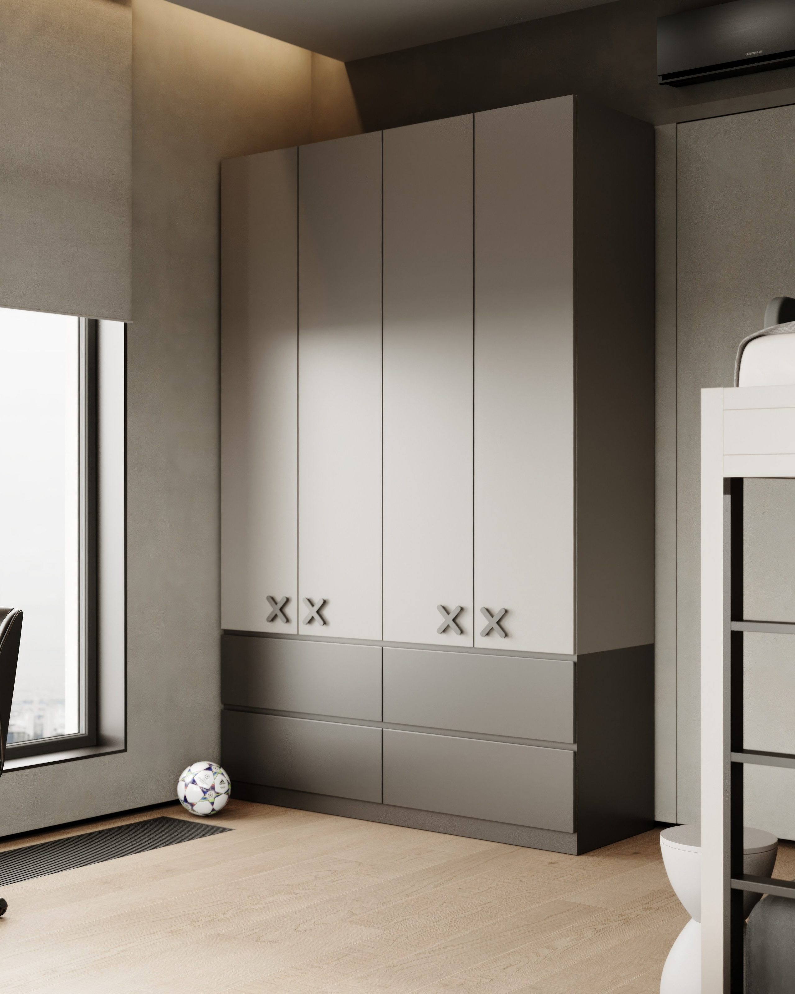 ЖК Ever 120 кв. м. Kod Interiors | Дизайнер интерьеров Кораблина Кристина