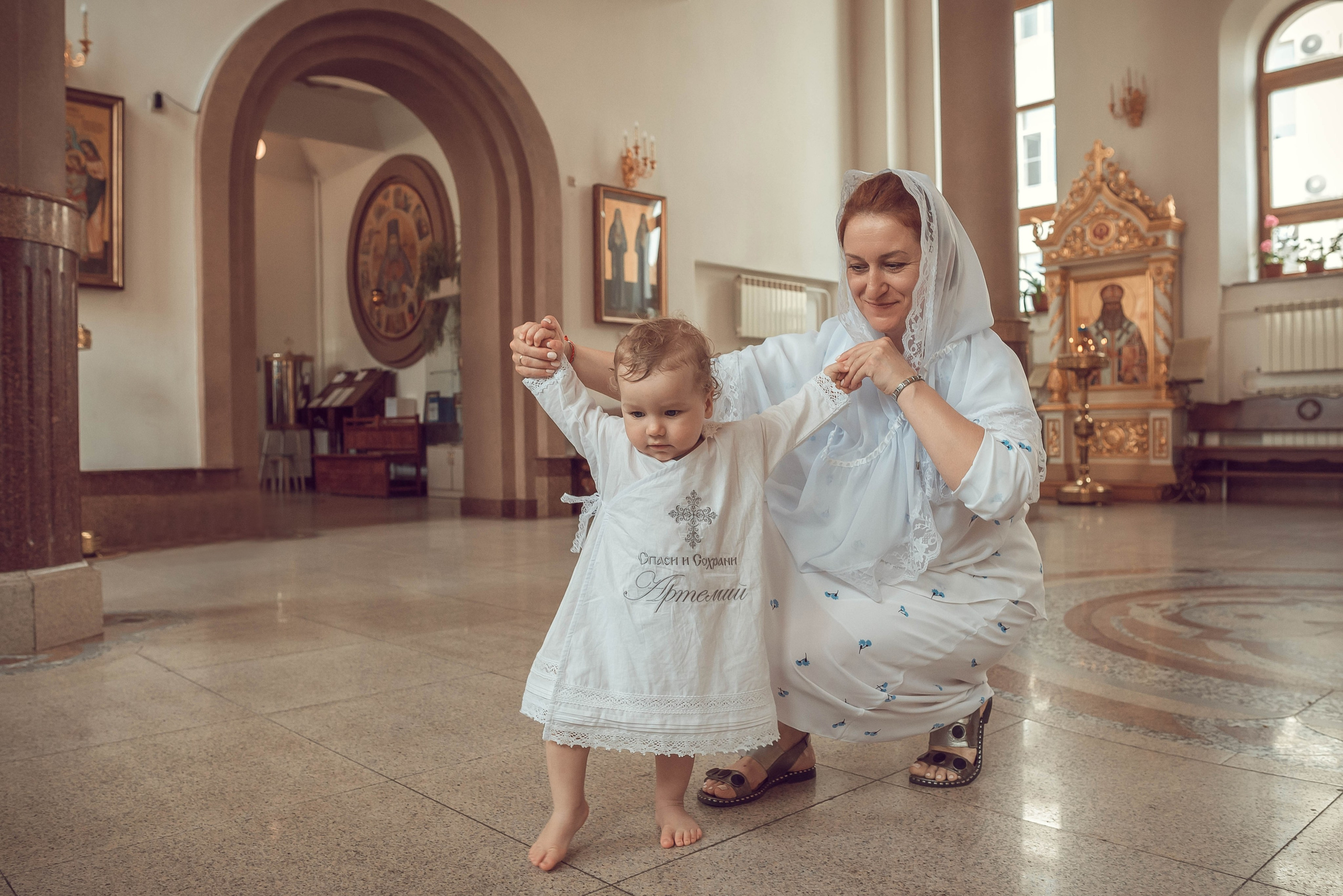 Таинство Крещения. Профессиональный фотограф Церковных Таинств в Чите Ткачук Юлия