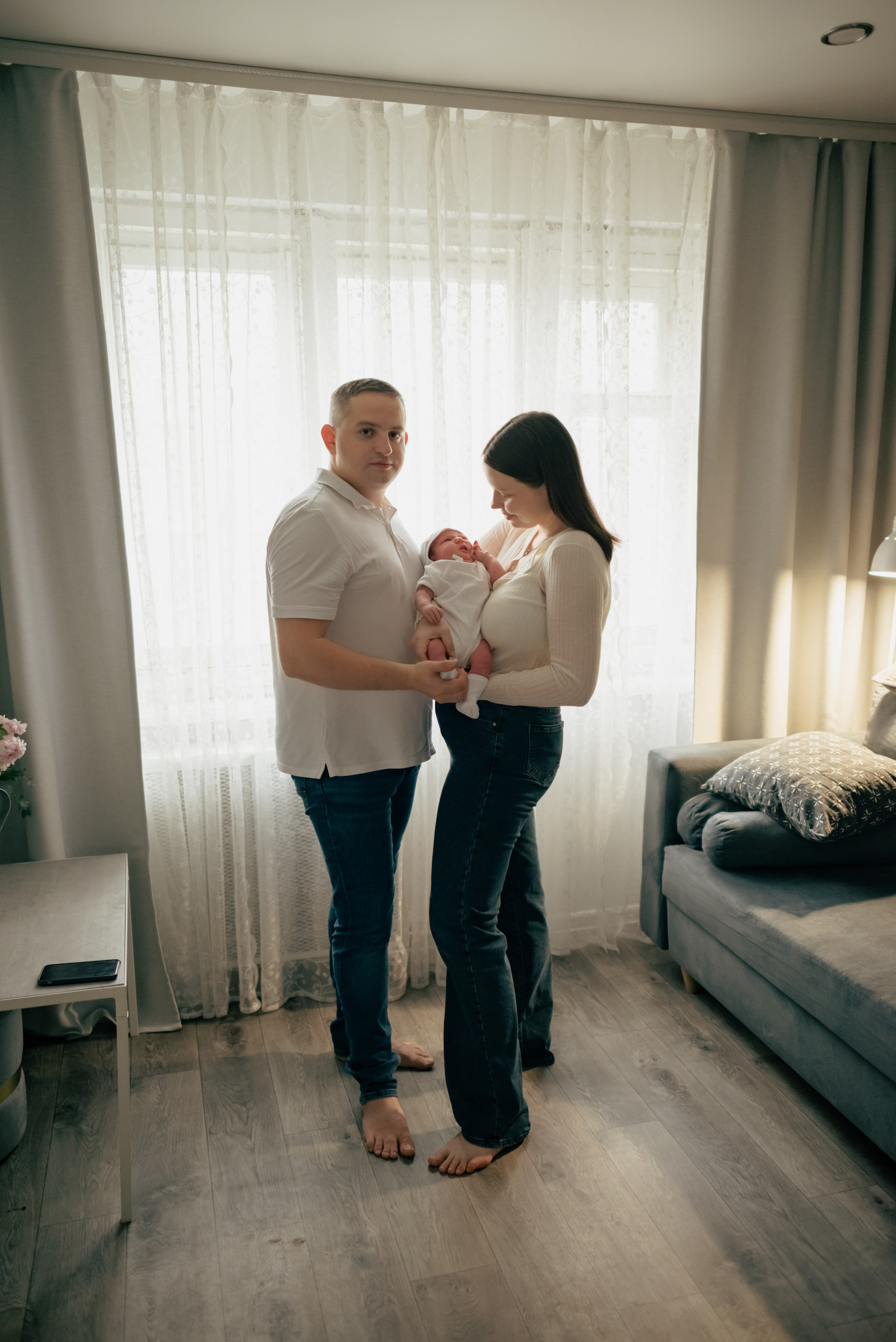 Домашняя фотоистория. Кира. Фотограф новорожденных в Норильске Виктория Шагалиева