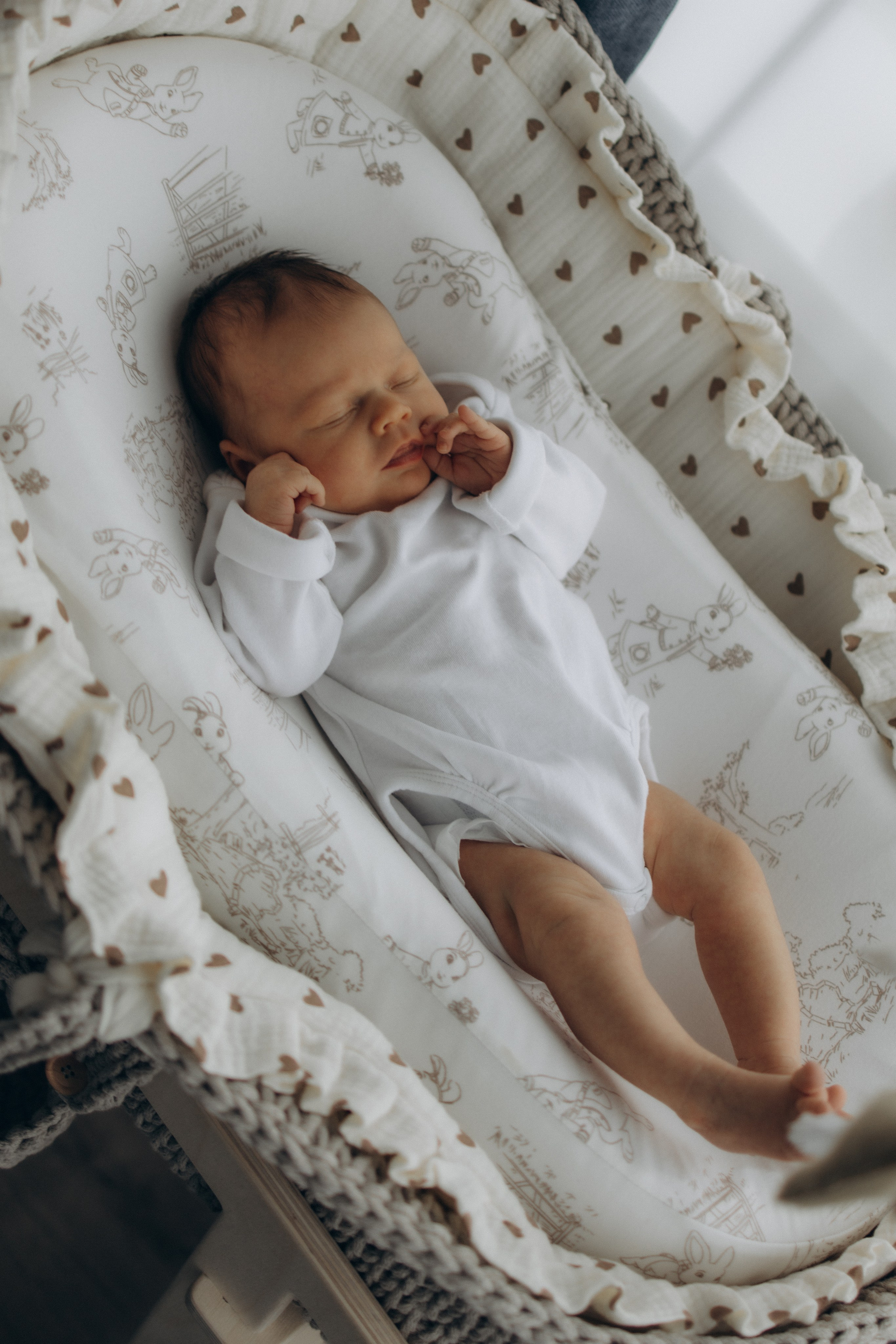 Маленькая кроха Есения. Семейный фотограф в Москве Анастасия Шалда