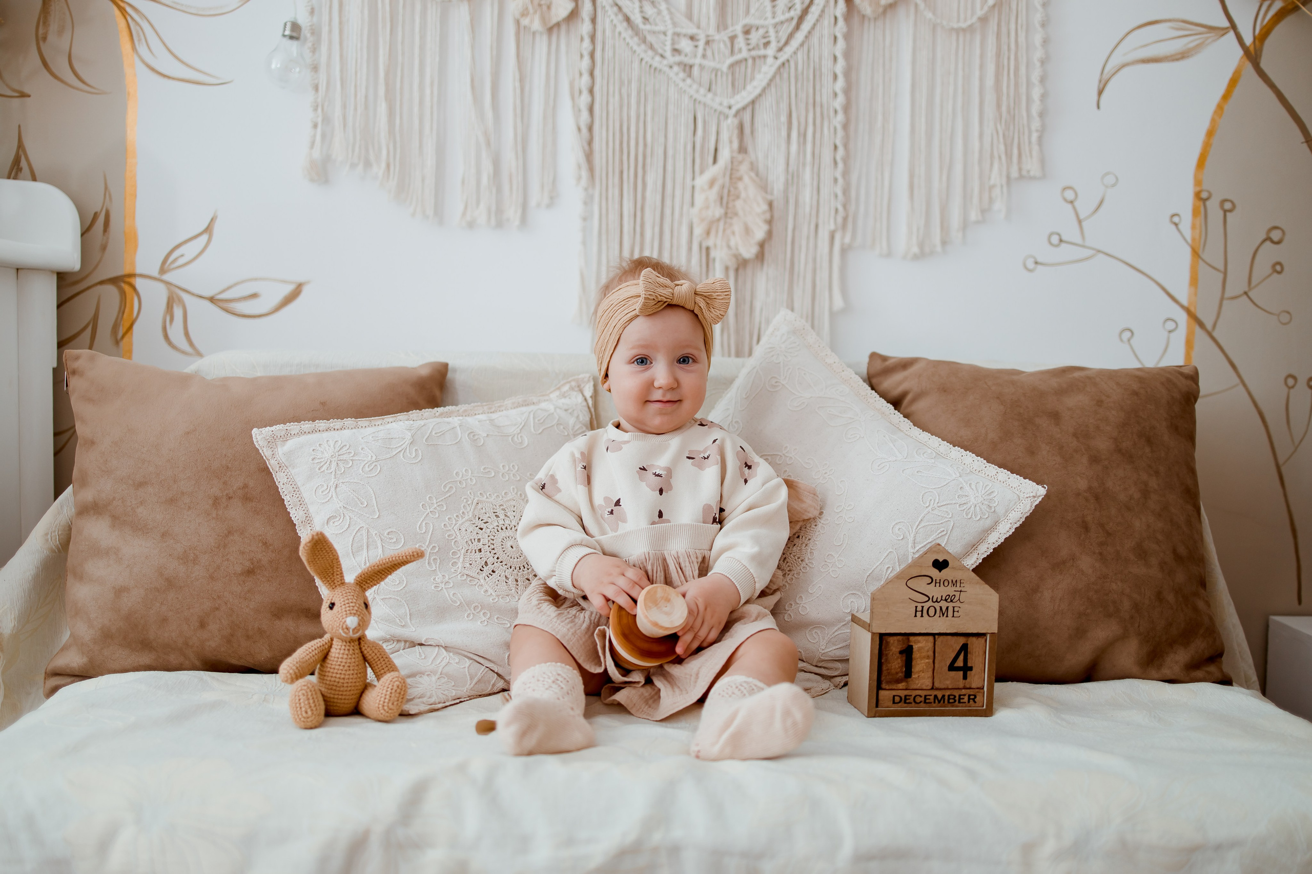 Есения, 1 годик. Семейный и детский фотограф в Железногорске Саламахо Ольга