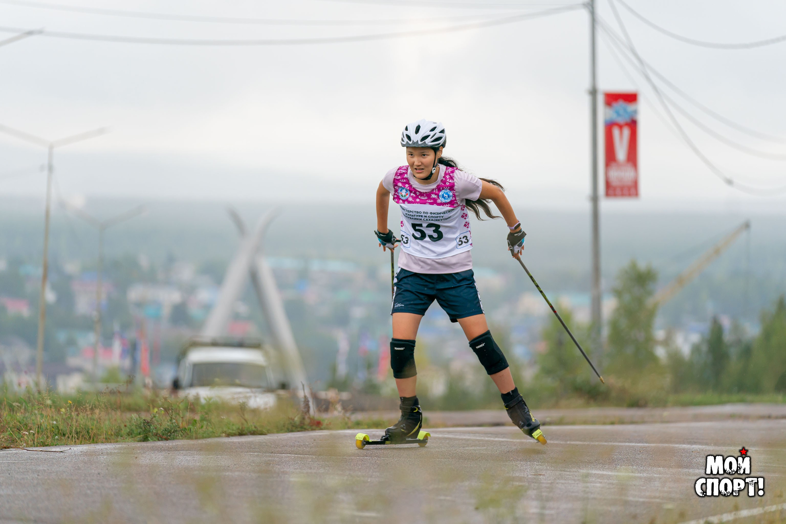 Чемпионат и первенство РС (Я) по лыжероллерам и кроссу. Студия «Мой Спорт!» — все о спорте в Якутии
