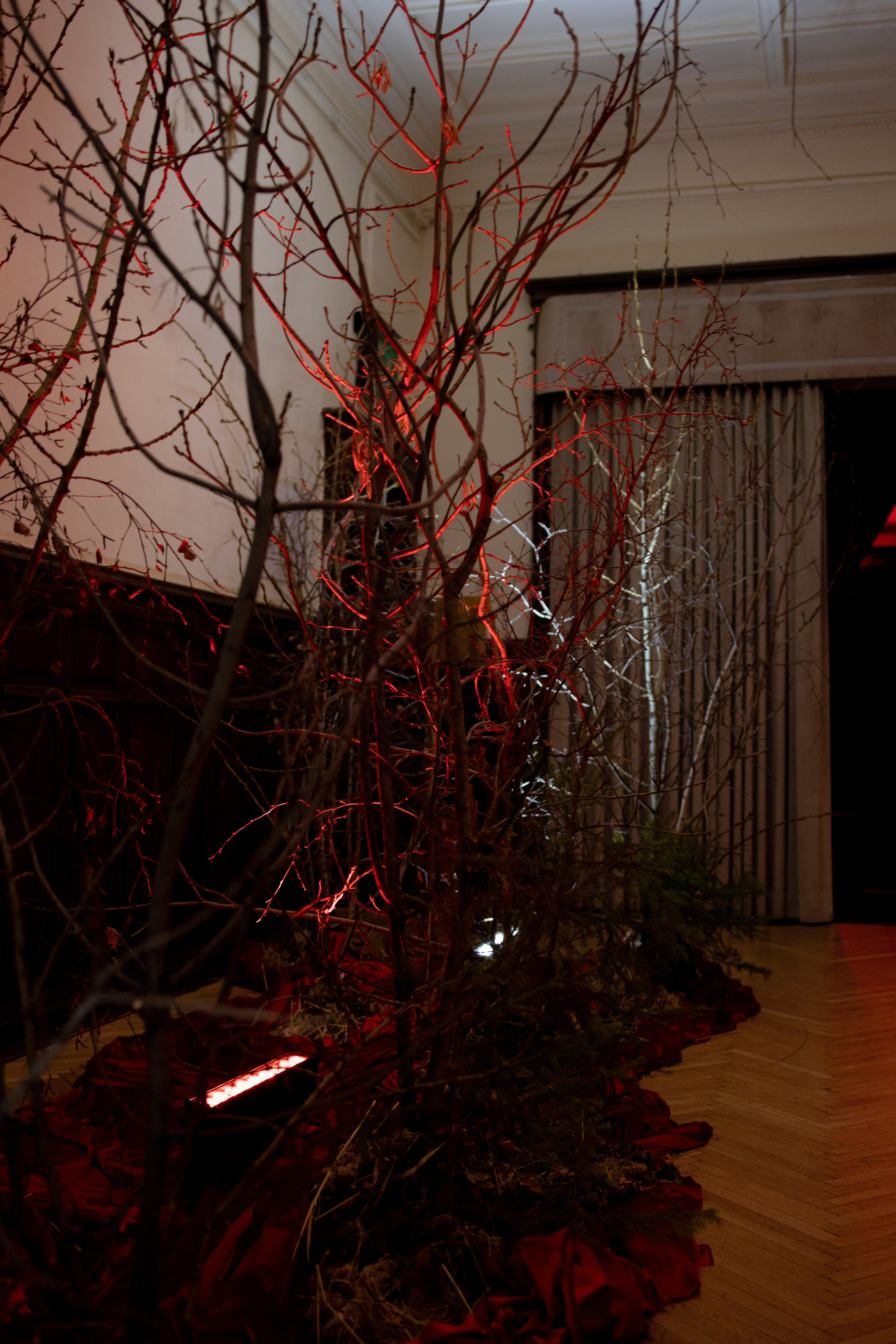 Новогодний корпоратив в фольклорном стиле. Особняк Лемана. Оформление свадеб, декор свадеб Вера Маркова, Москва