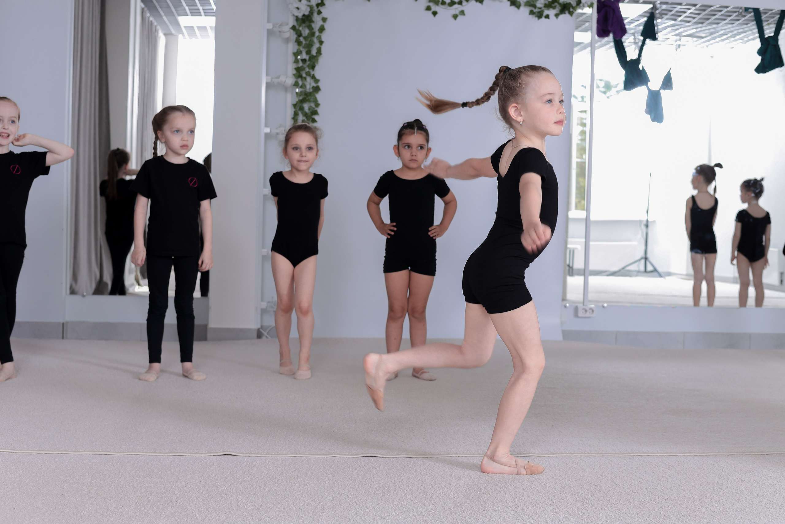 Открытый урок гимнастика. Фотограф Надршина Лилия