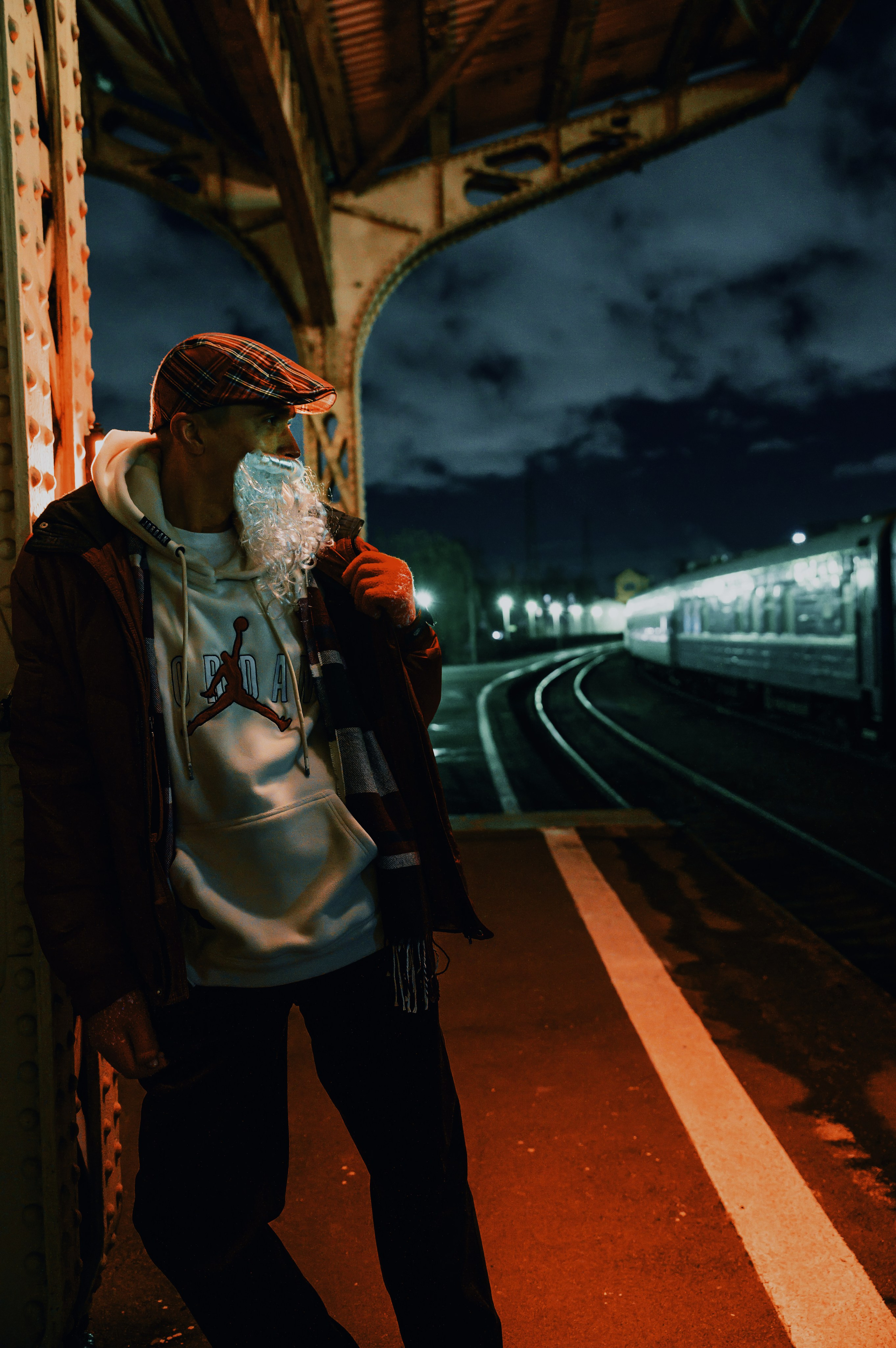 Дед Мороз на стиле. Профессиональный фотограф в Санкт-Петербурге