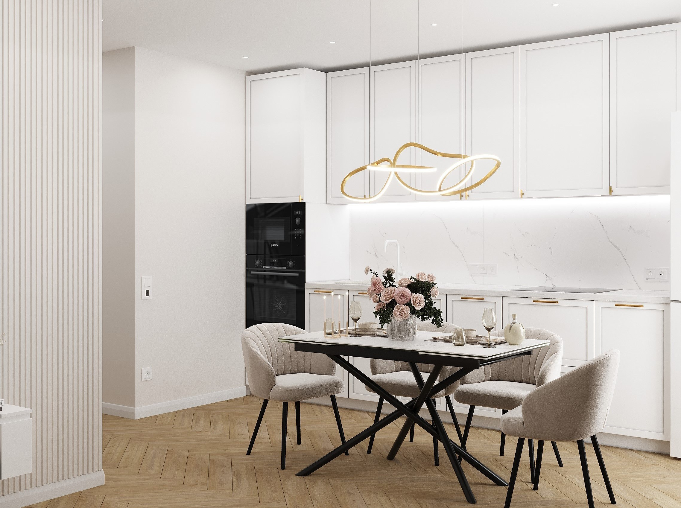 Квартира ЖК Лидер г. Владивосток. Дизайн интерьера / Дизайн-проект / Лебедь Юлия