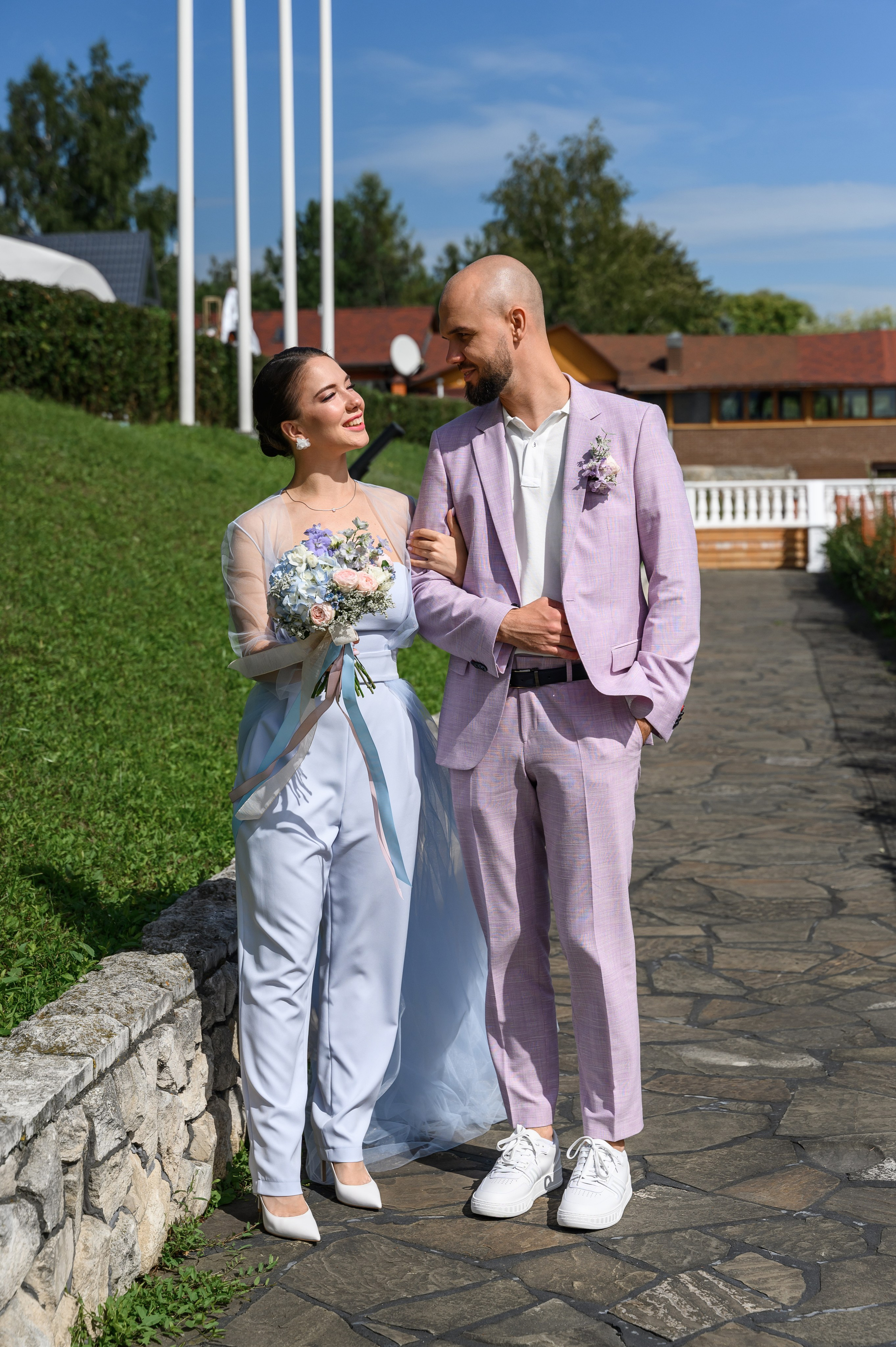 Свадебная фотосессия ресторан «Белый берег». Свадебный фотограф Москва Юрий Кульман