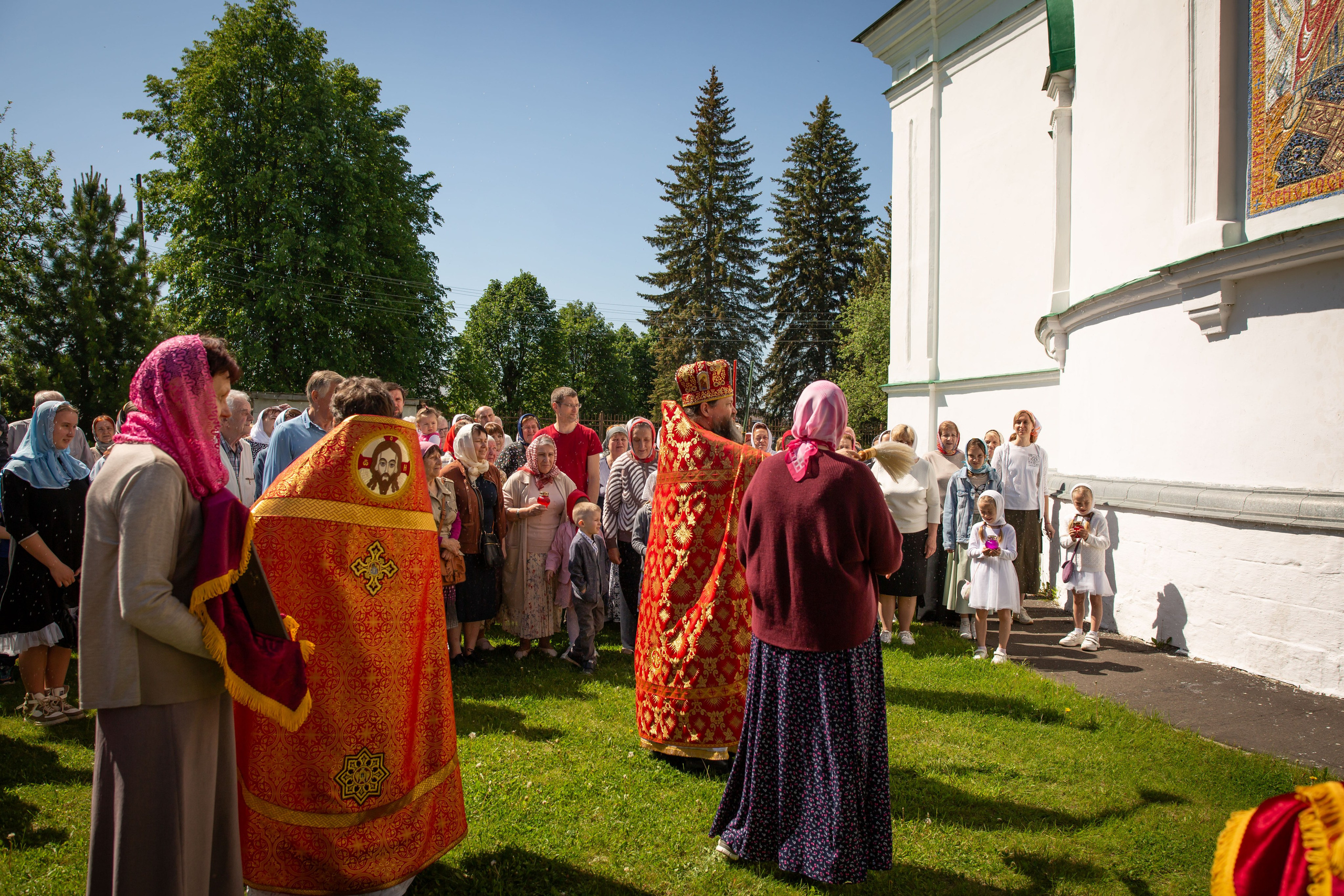 Крестный ход с Ашитково Воскресенский храм. Семейный и детский фотограф Анна Петракова