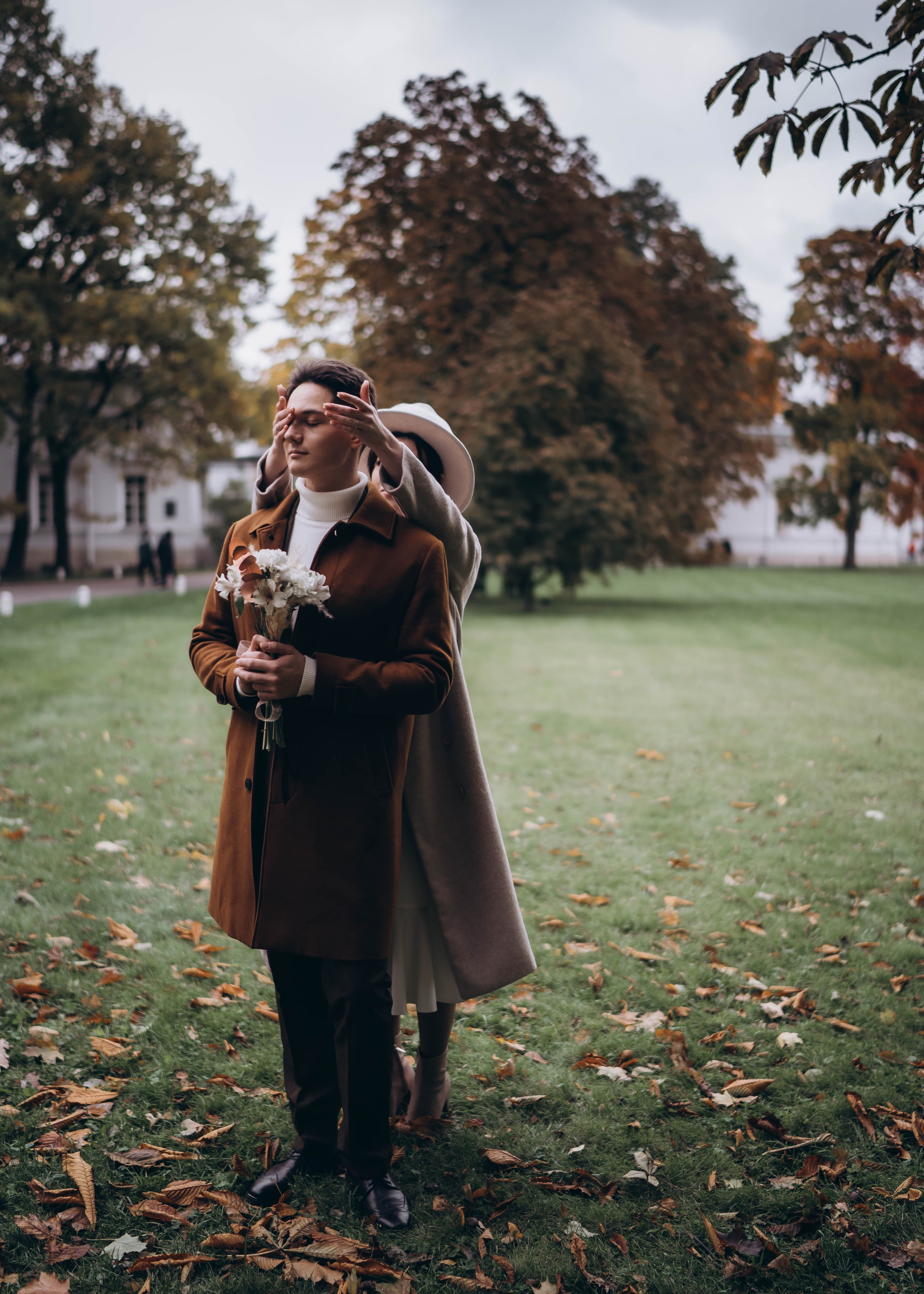 Лавстори в парке. Фотограф Ксения Овтина