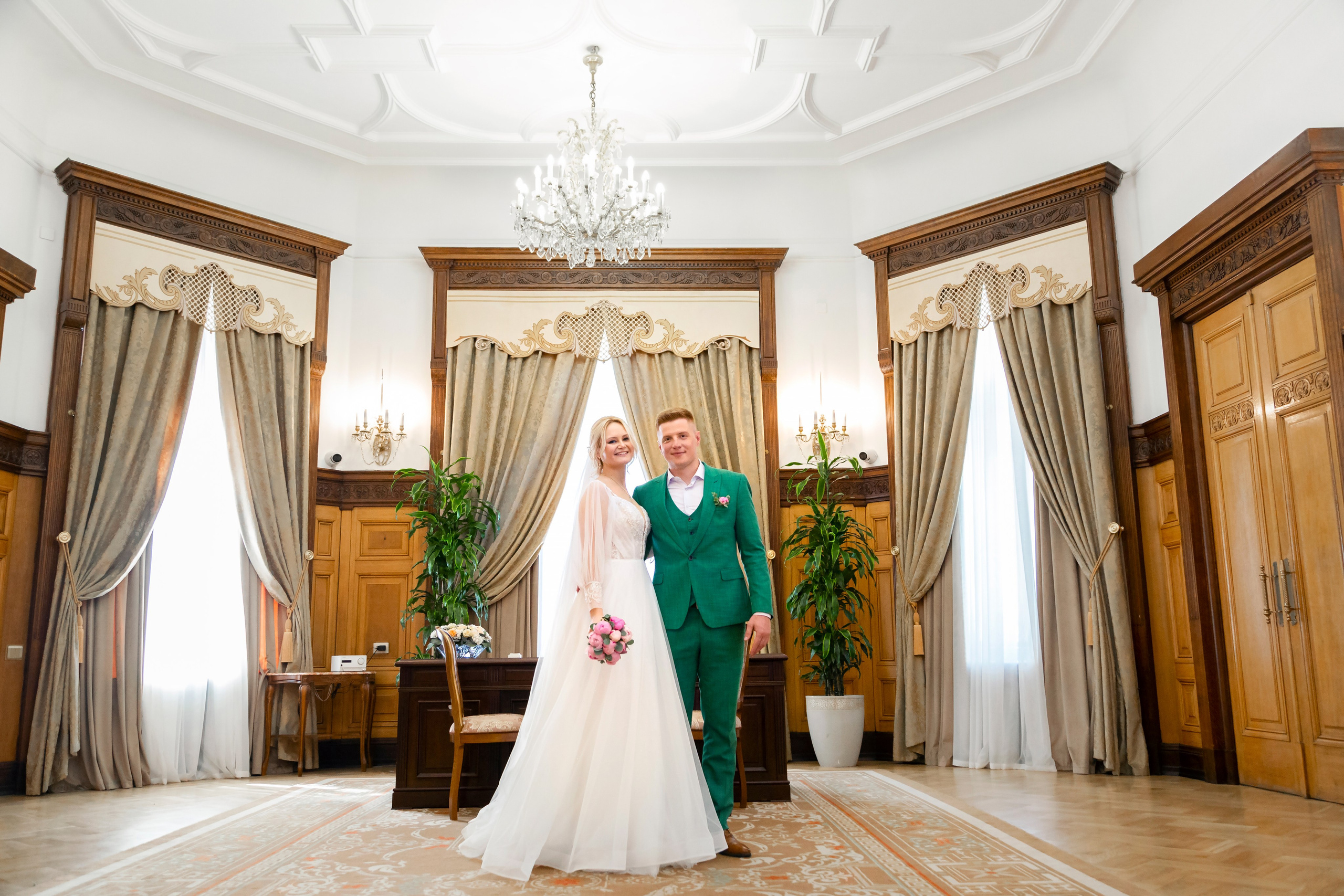 Кирилл и Наталья ~ Грибоедовский ЗАГС № 1. Семейный и свадебный фотограф в Москве Татьяна Седлецкая