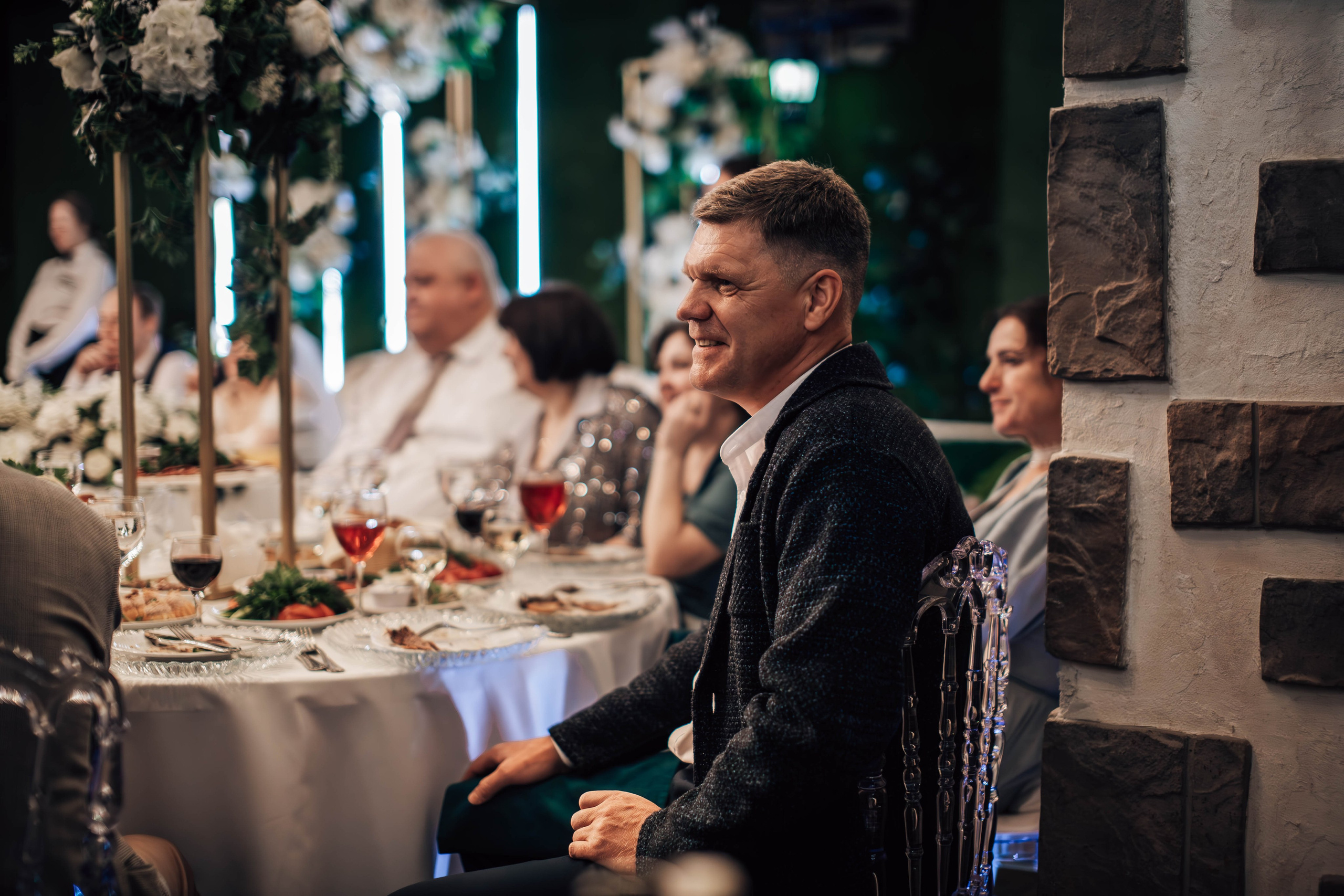 Свадебный банкет. Семейный и художественный фотограф в Тюмени Юлия Логинова