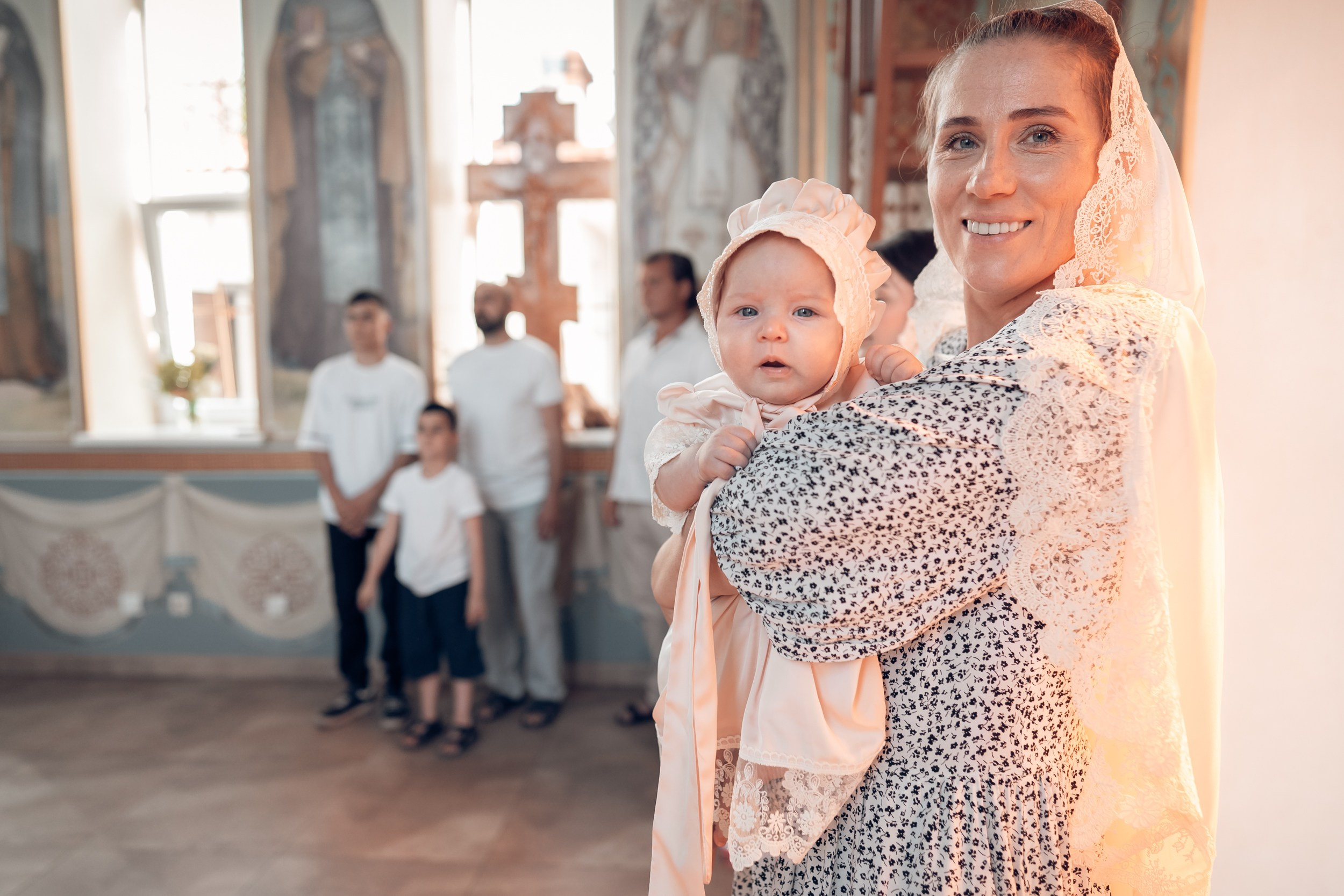 Крещение в храме ап.Андрея Первозванного г. Севастополь. Церковный фотограф Севастополь